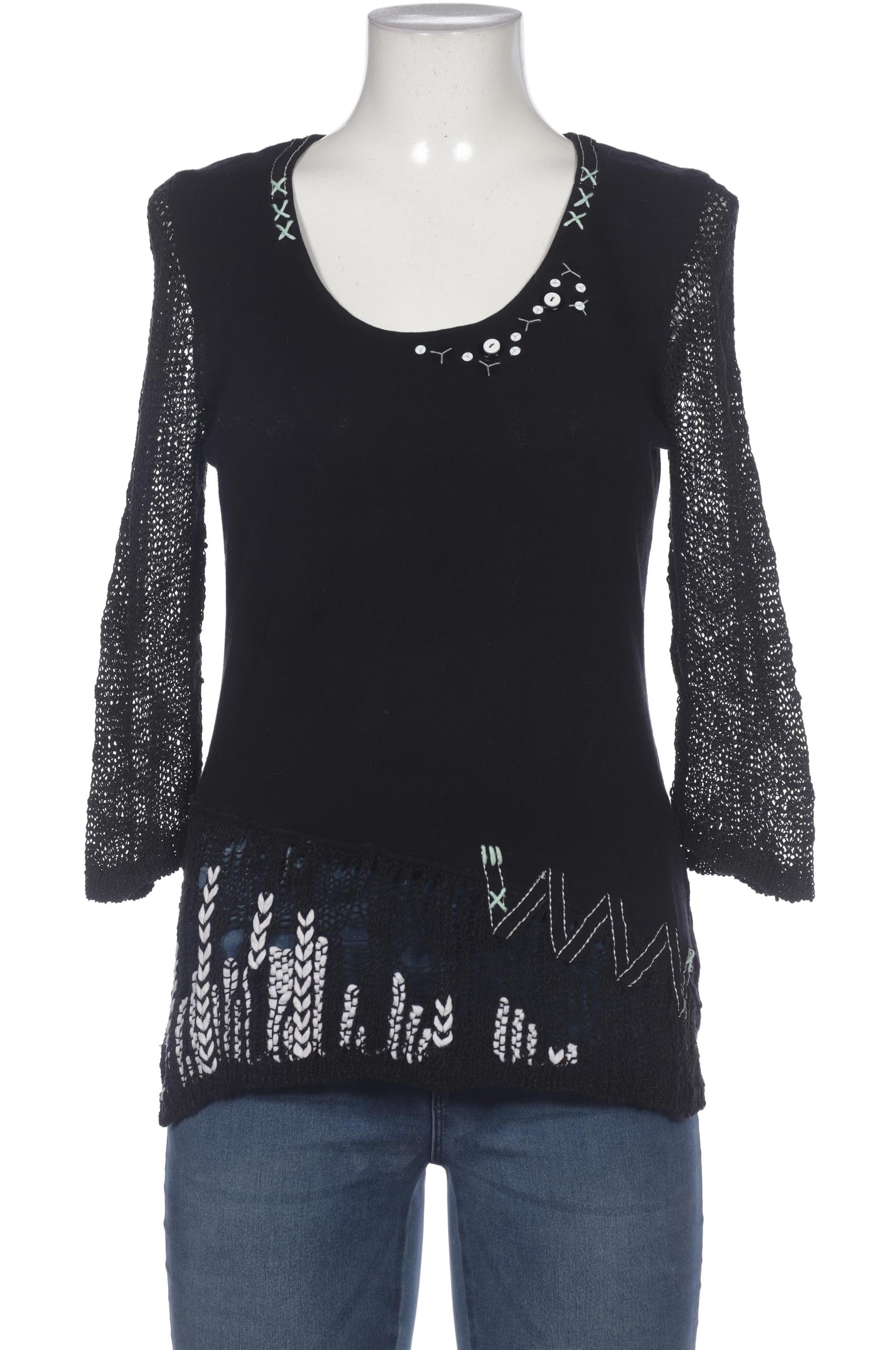 

Oui Damen Pullover, schwarz, Gr. 40