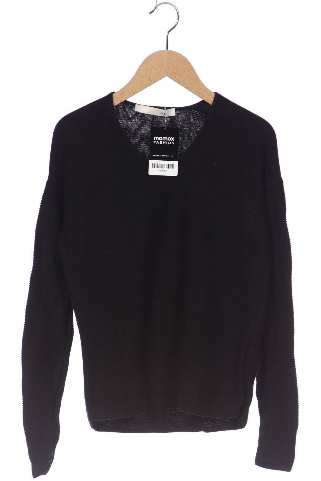 

Oui Damen Pullover, schwarz, Gr. 36