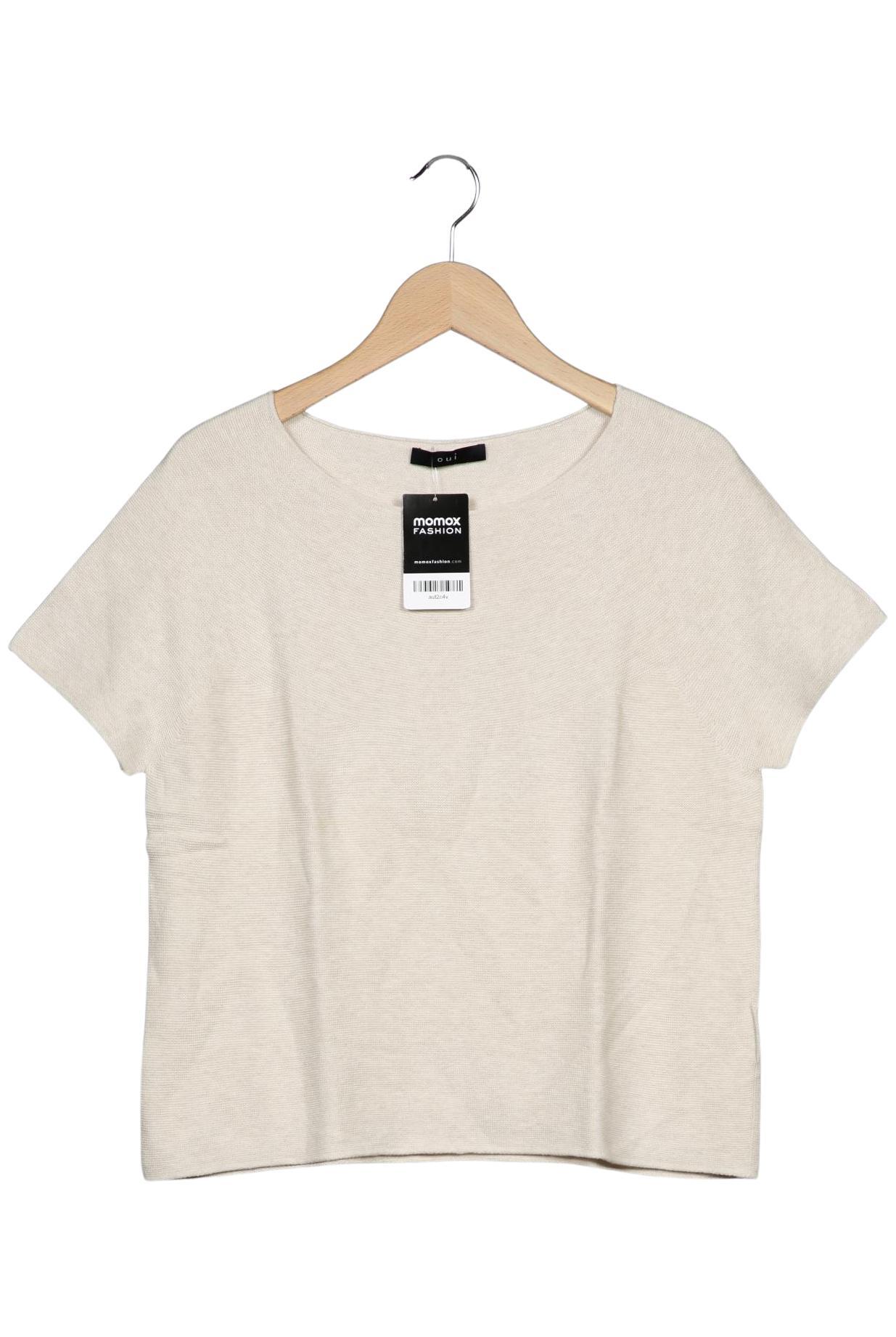 

Oui Damen Pullover, beige, Gr. 38