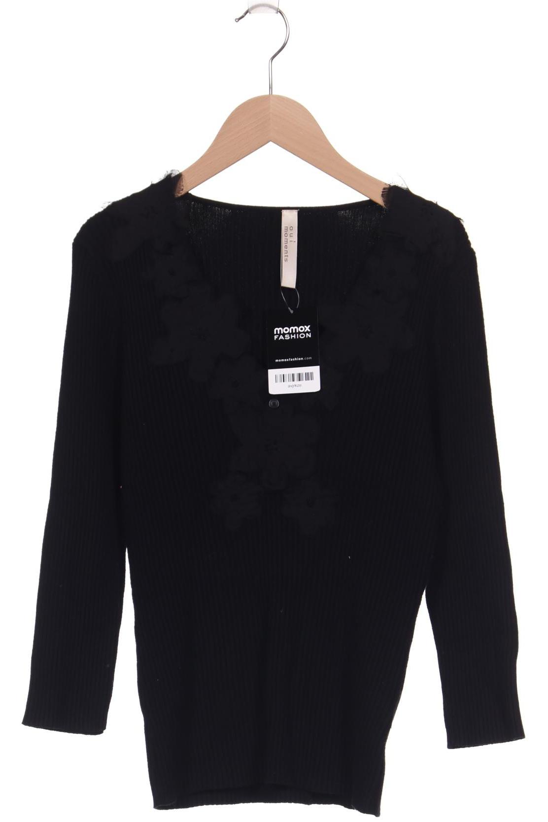 

Oui Damen Pullover, schwarz