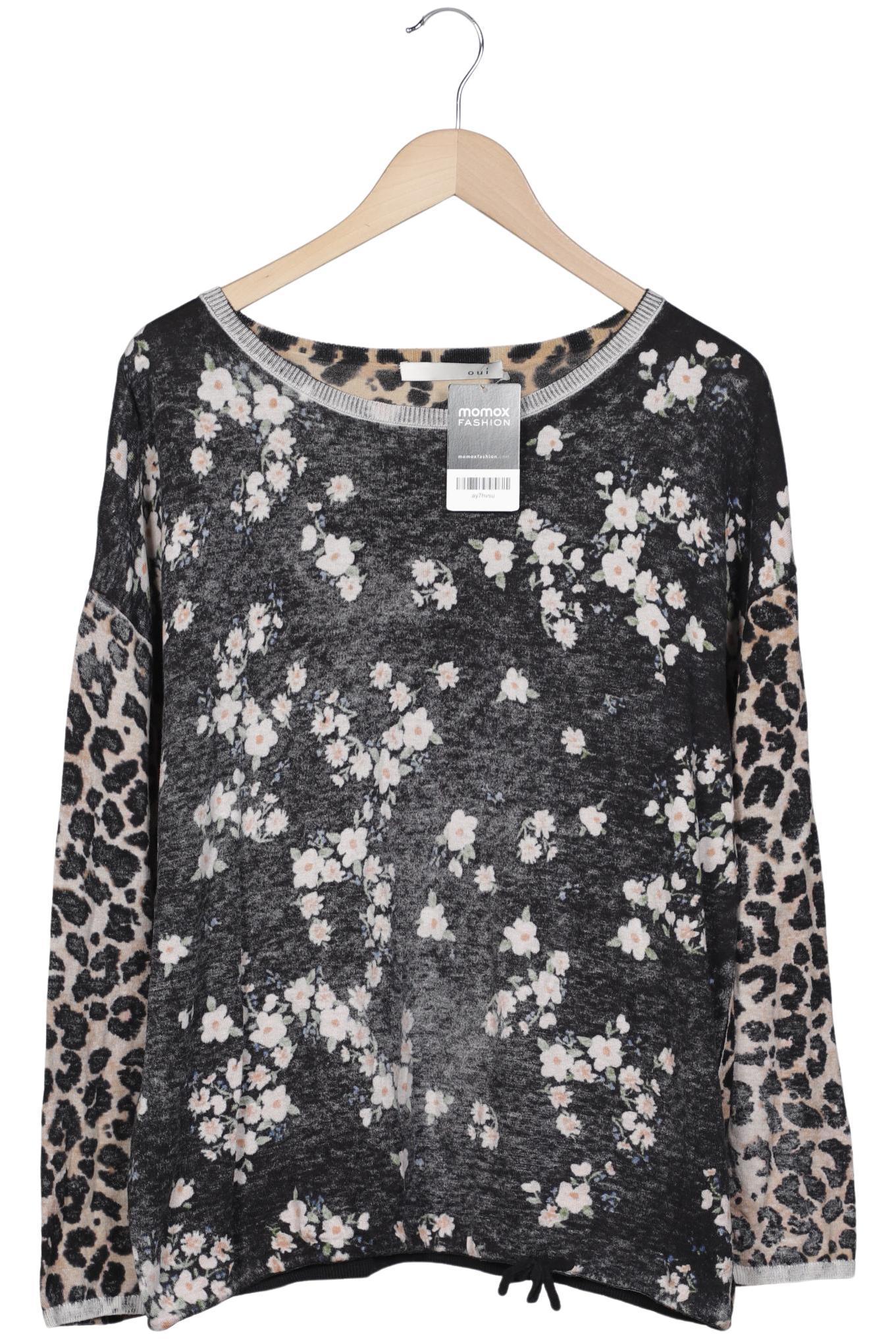 

Oui Damen Pullover, schwarz, Gr. 42