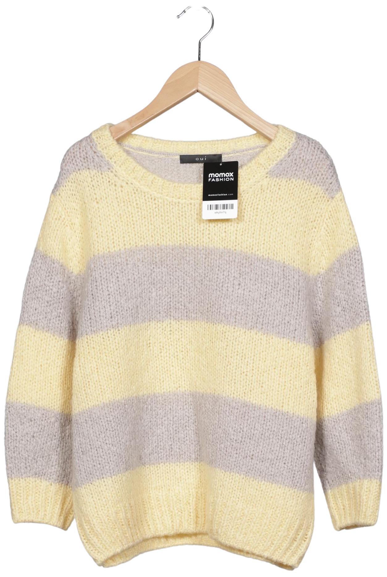 

Oui Damen Pullover, gelb, Gr. 38
