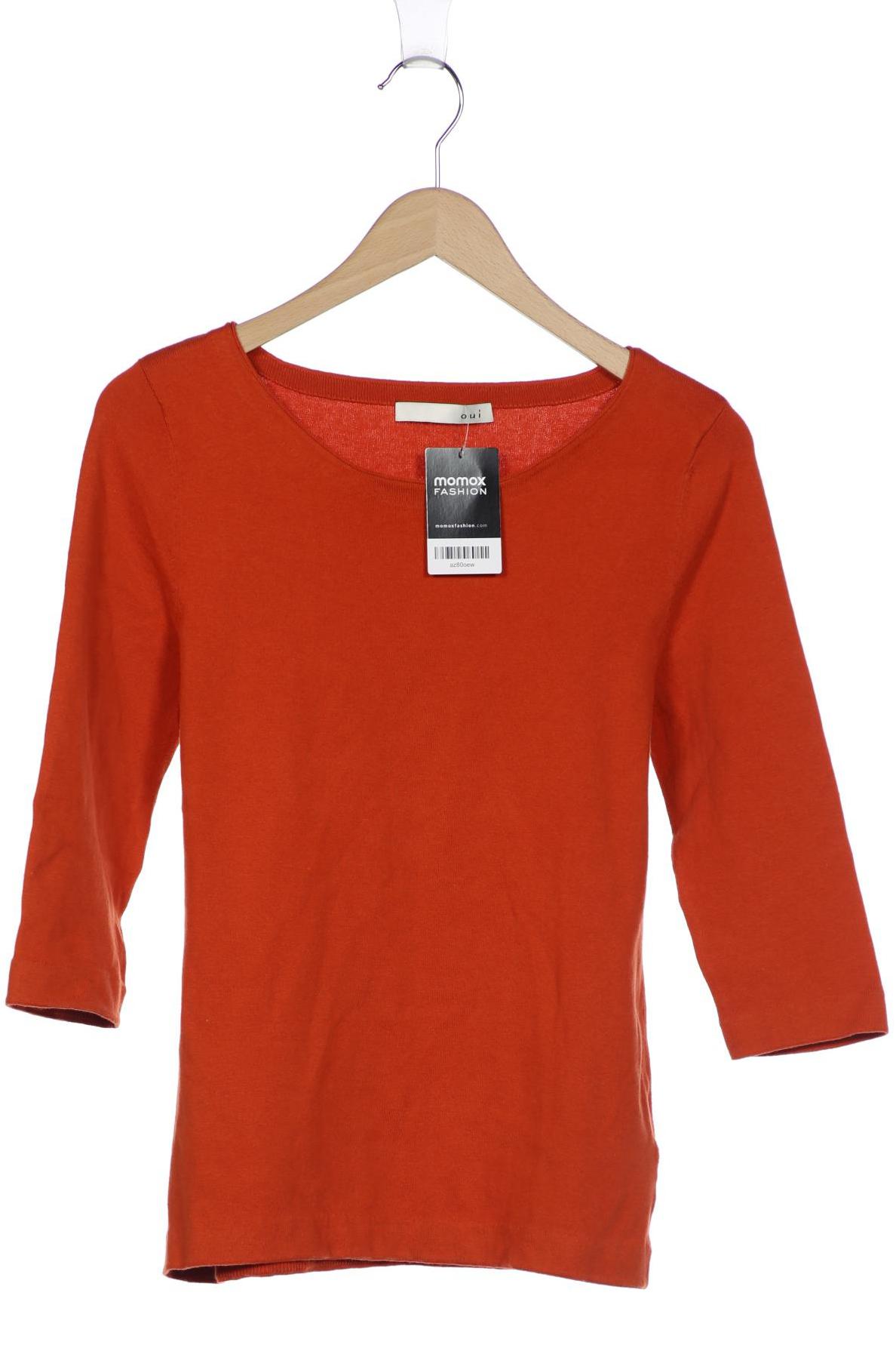 

Oui Damen Pullover, orange