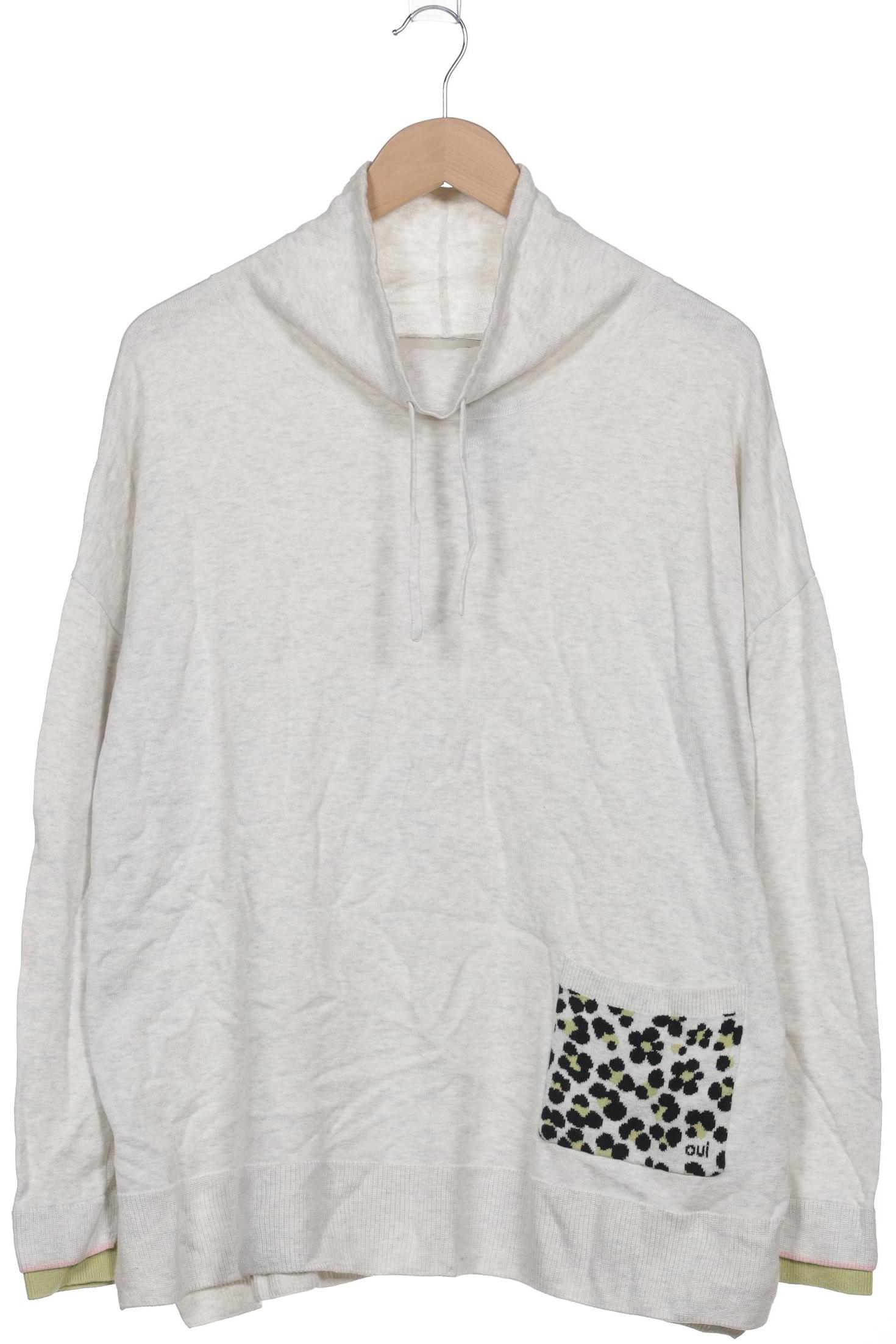 

Oui Damen Pullover, grau, Gr. 46