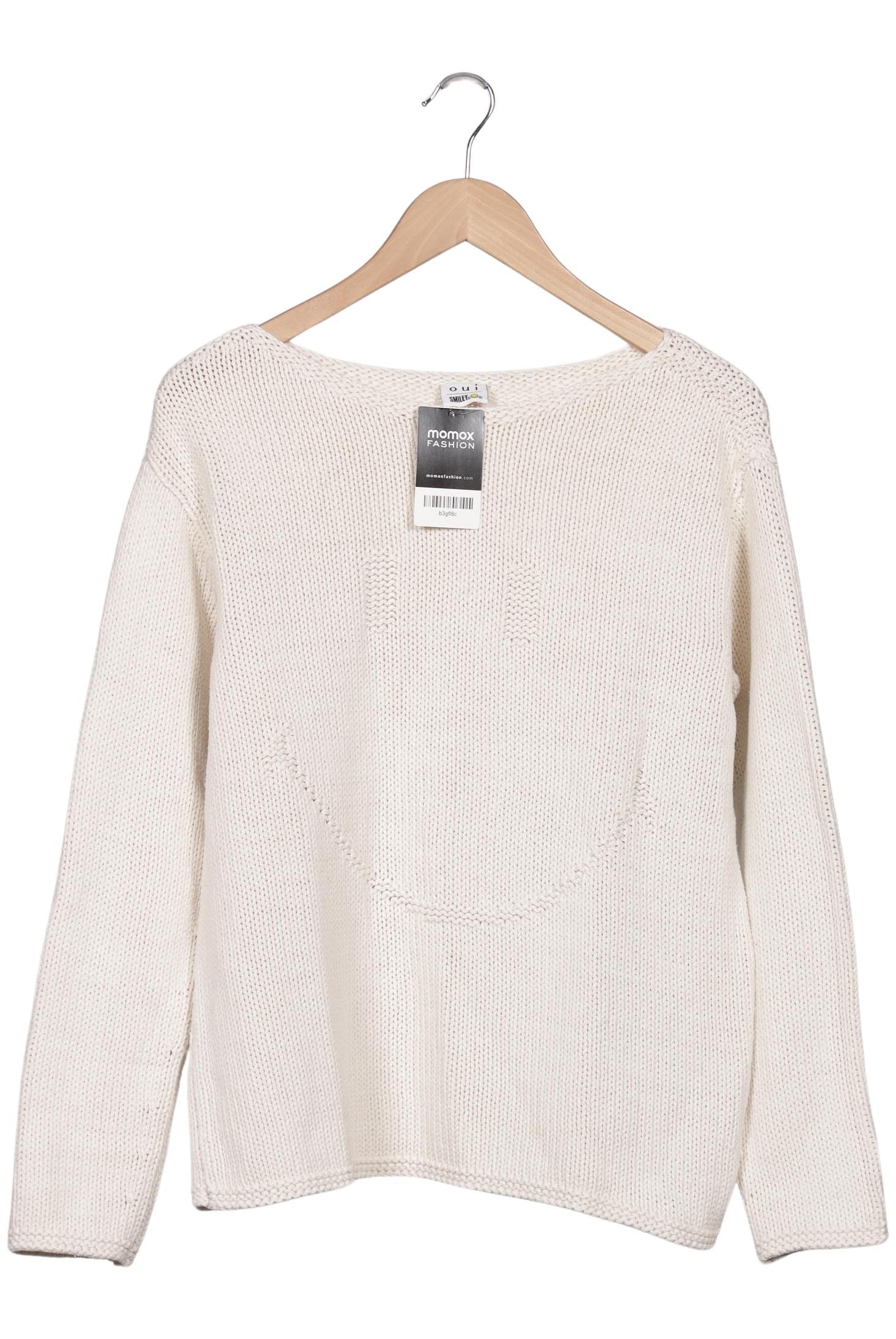 

Oui Damen Pullover, beige, Gr. 40