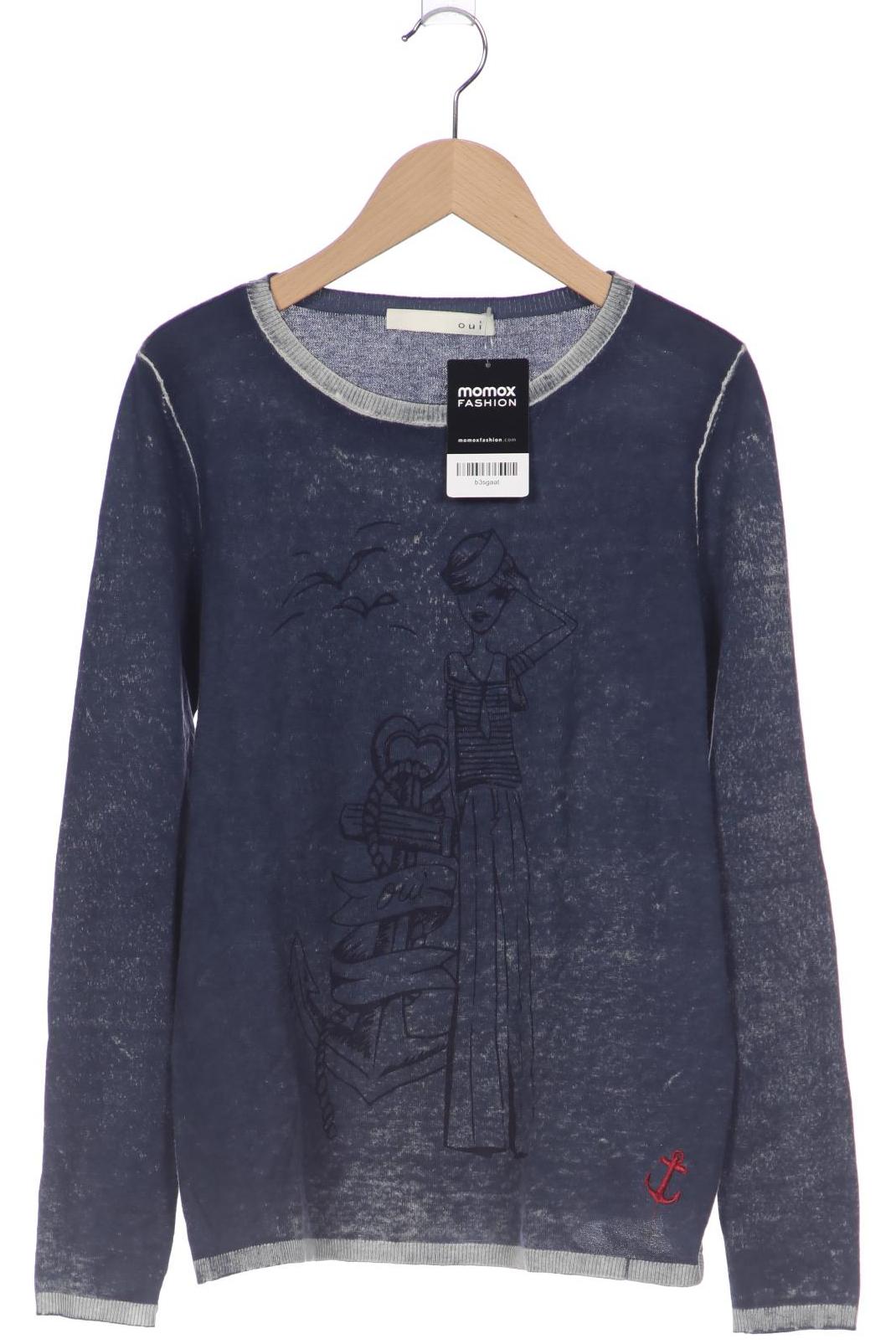 

Oui Damen Pullover, marineblau, Gr. 36
