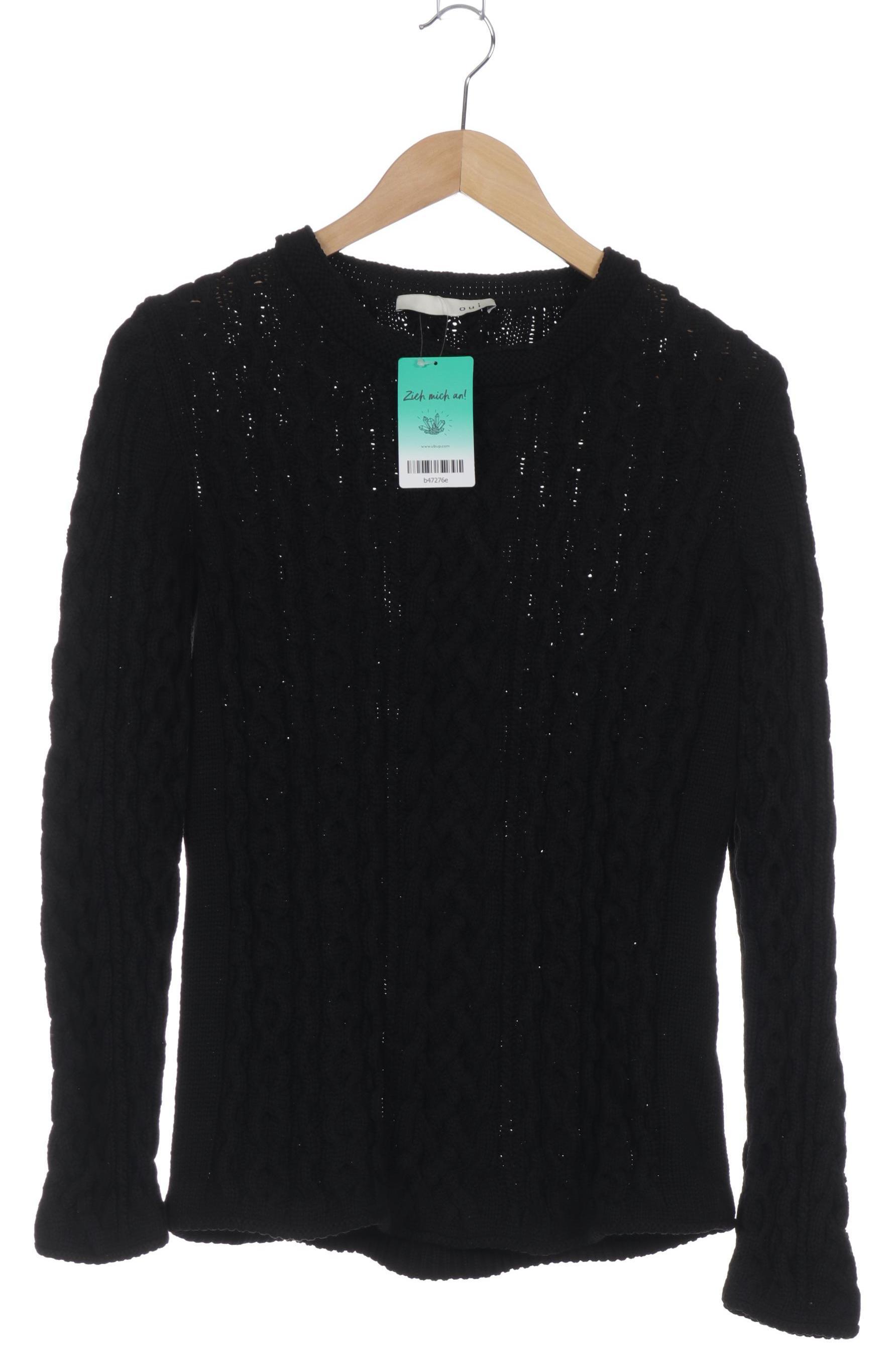 

Oui Damen Pullover, schwarz, Gr.