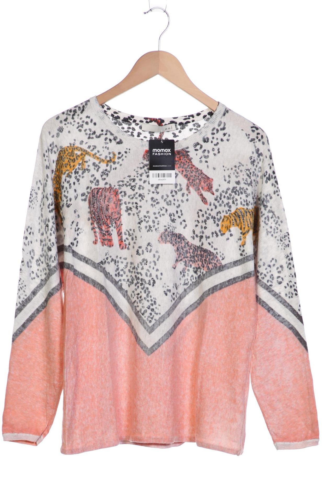 

Oui Damen Pullover, pink, Gr. 34