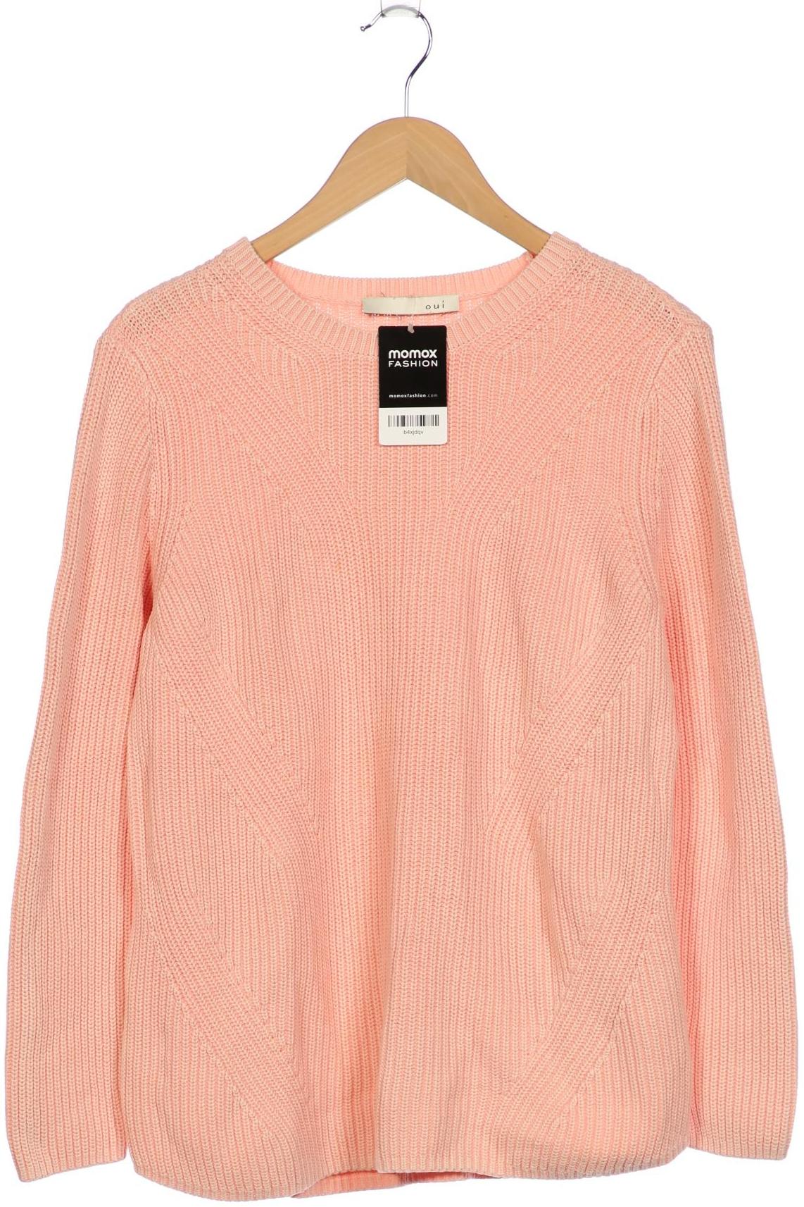 

Oui Damen Pullover, pink, Gr. 42