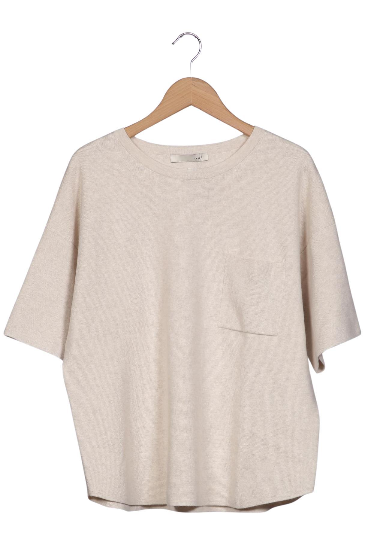 

Oui Damen Pullover, beige, Gr. 42