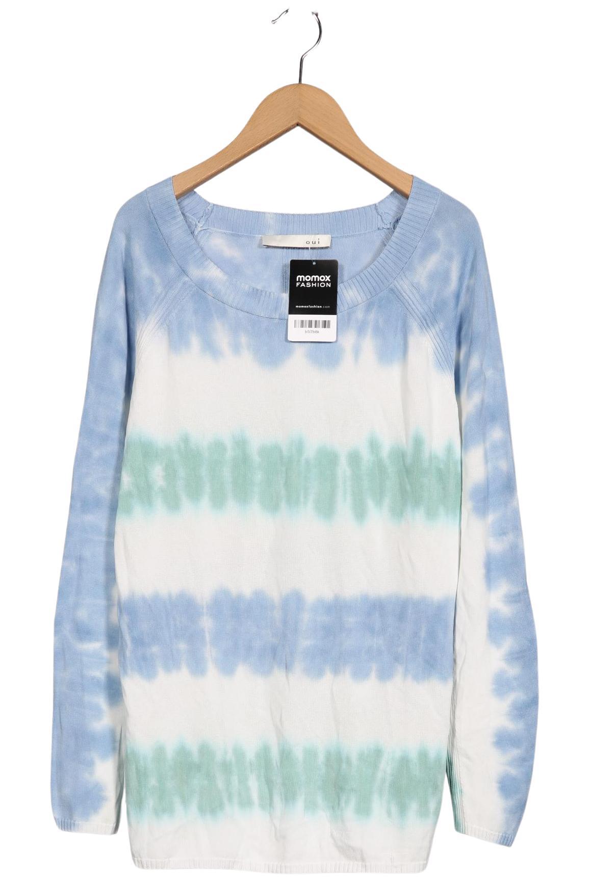 

Oui Damen Pullover, weiß, Gr. 42
