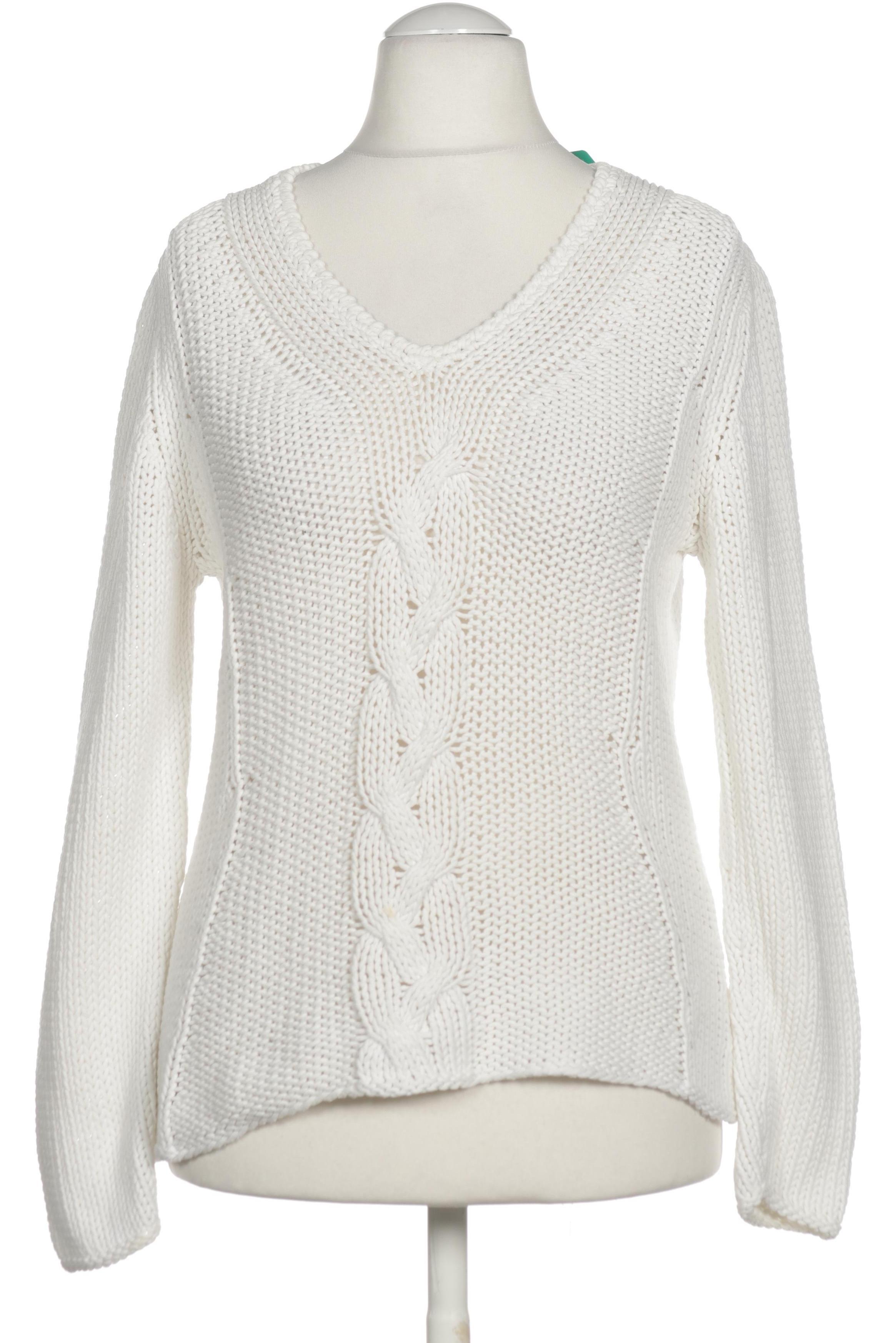 

Oui Damen Pullover, weiß, Gr.