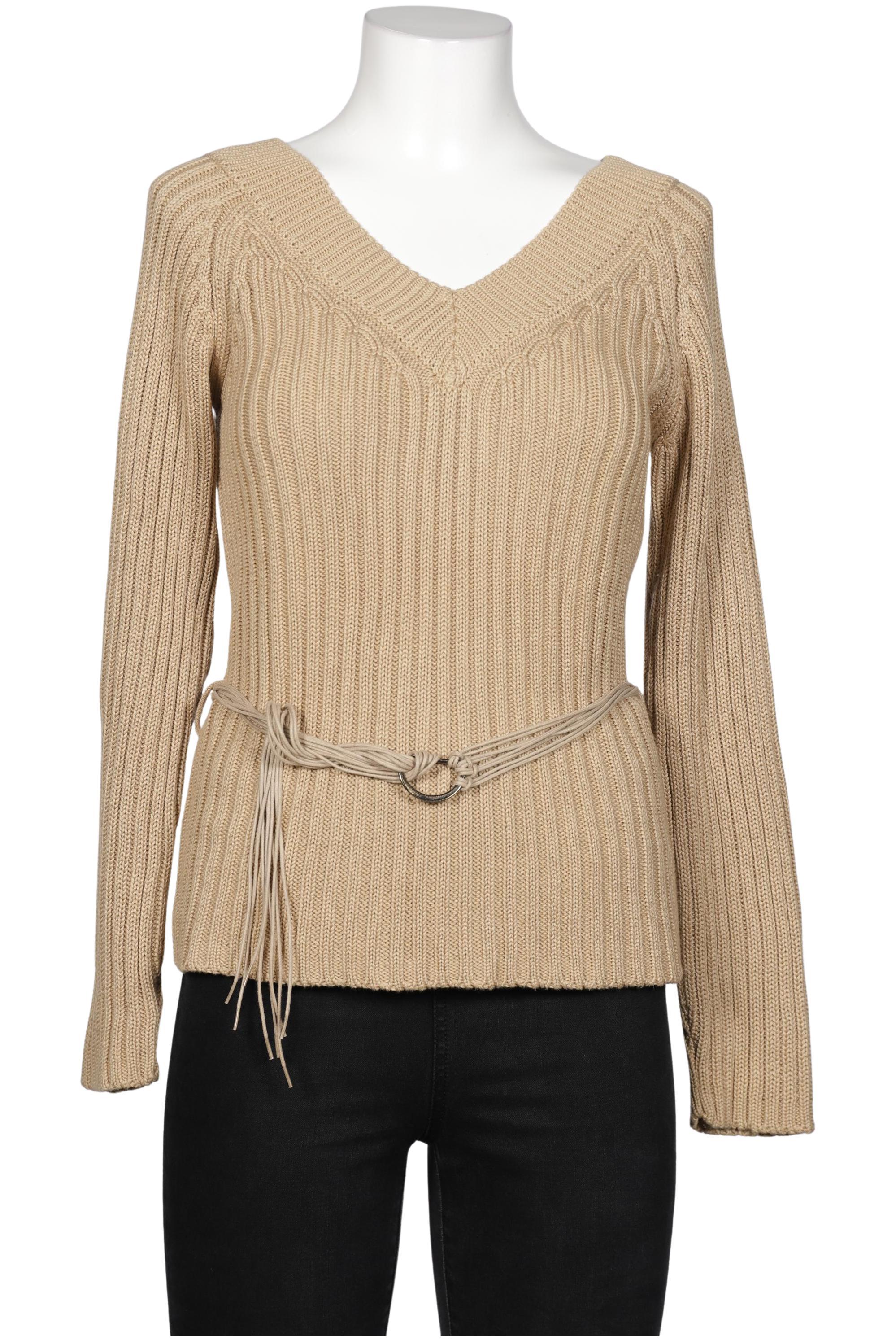 

Oui Damen Pullover, beige, Gr. 42