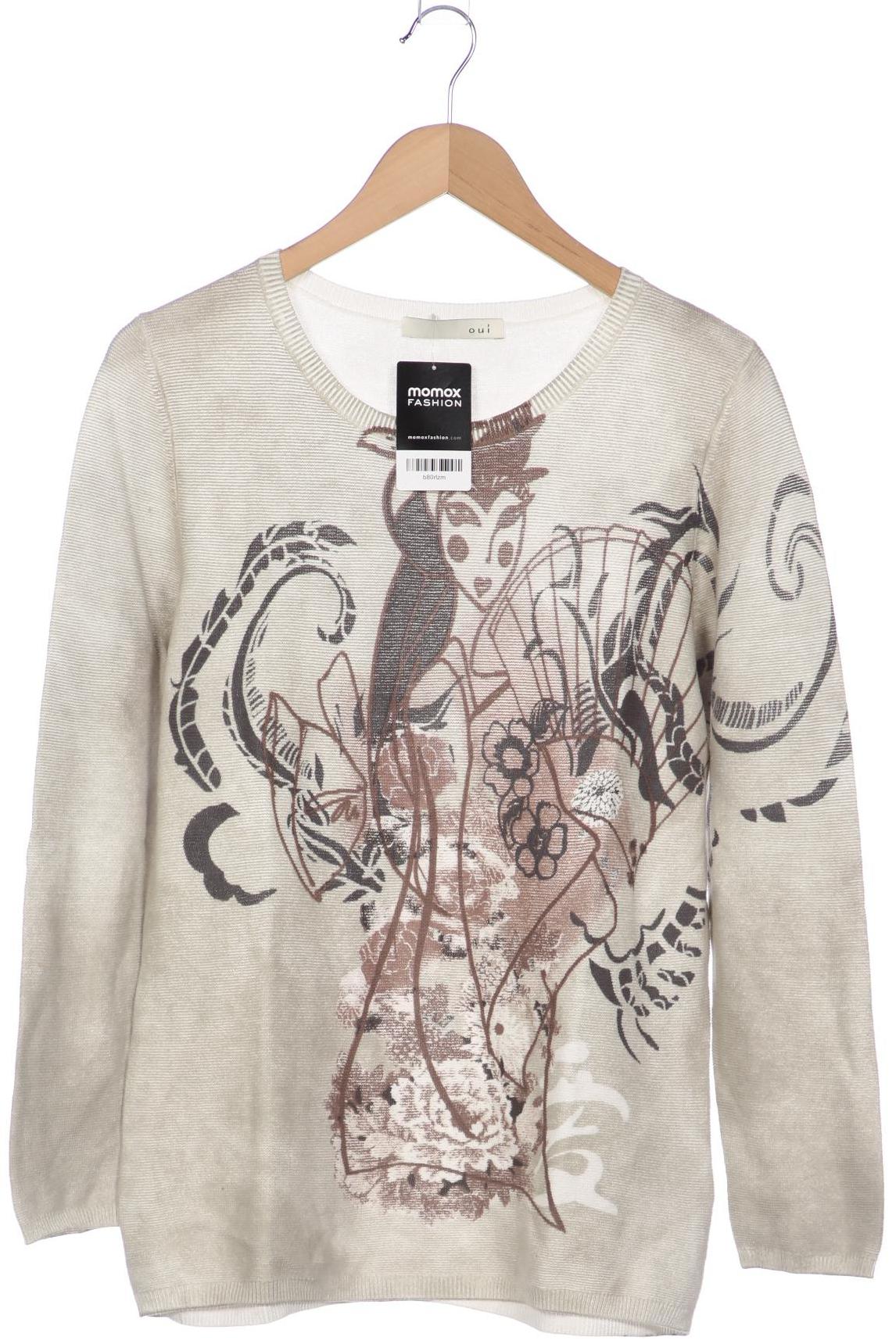 

Oui Damen Pullover, grün, Gr. 40
