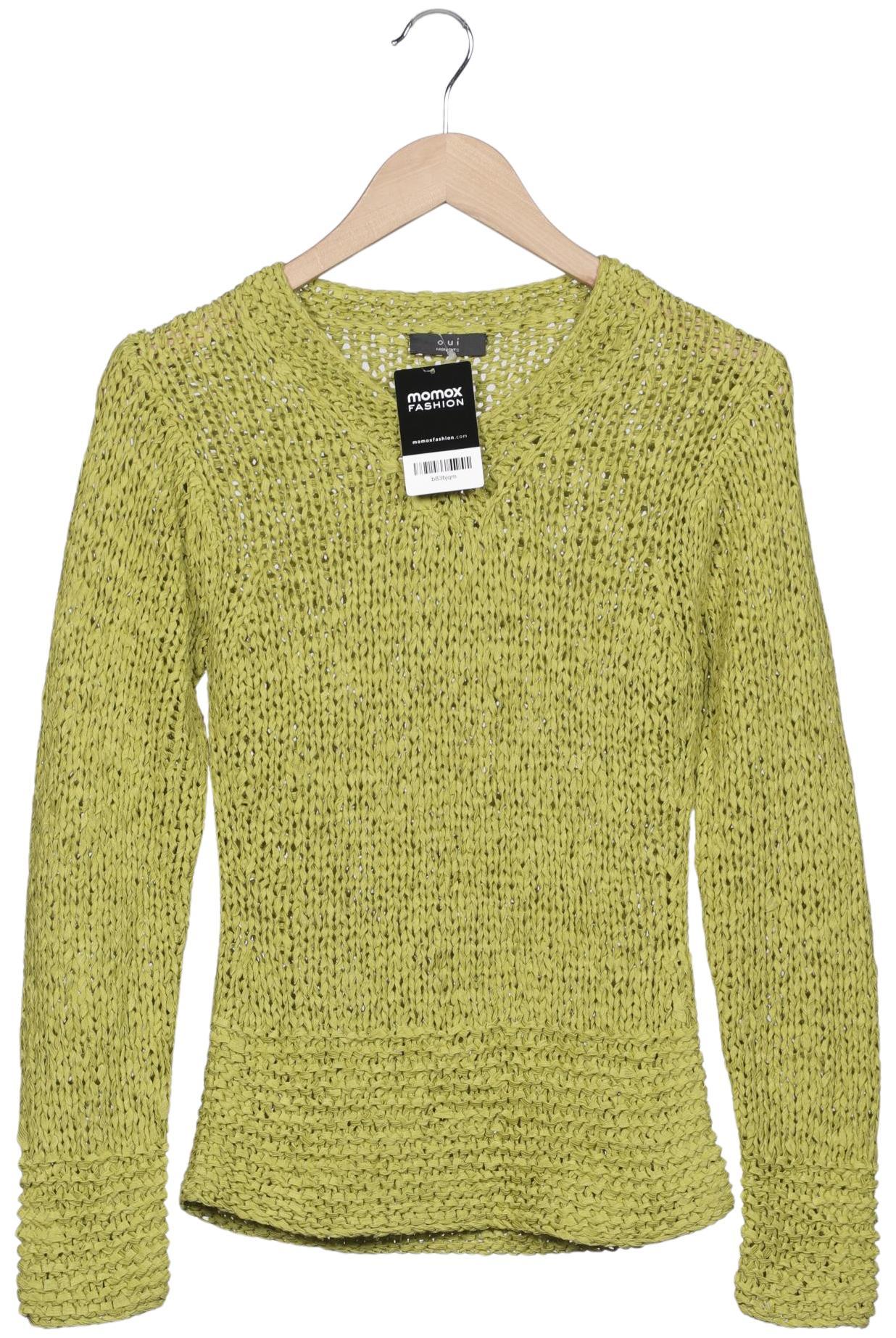 

Oui Damen Pullover, hellgrün, Gr. 36
