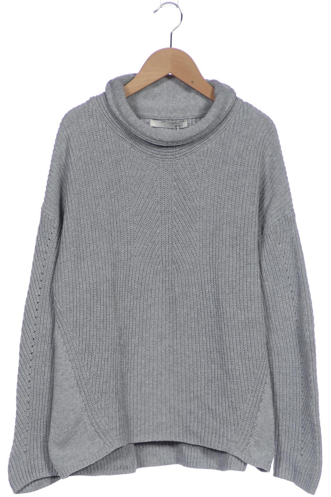 

Oui Damen Pullover, grau, Gr. 40