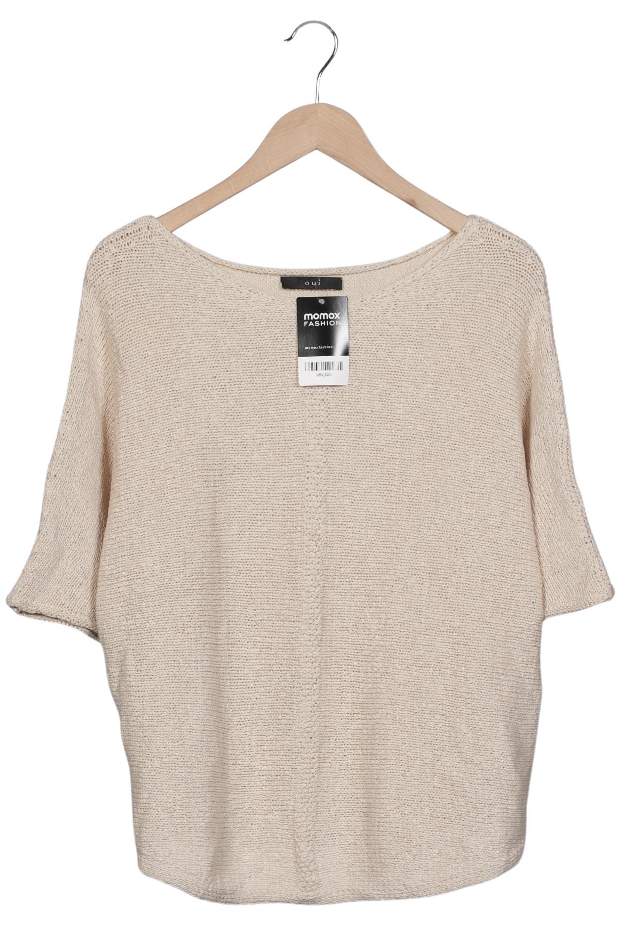

Oui Damen Pullover, beige, Gr. 44