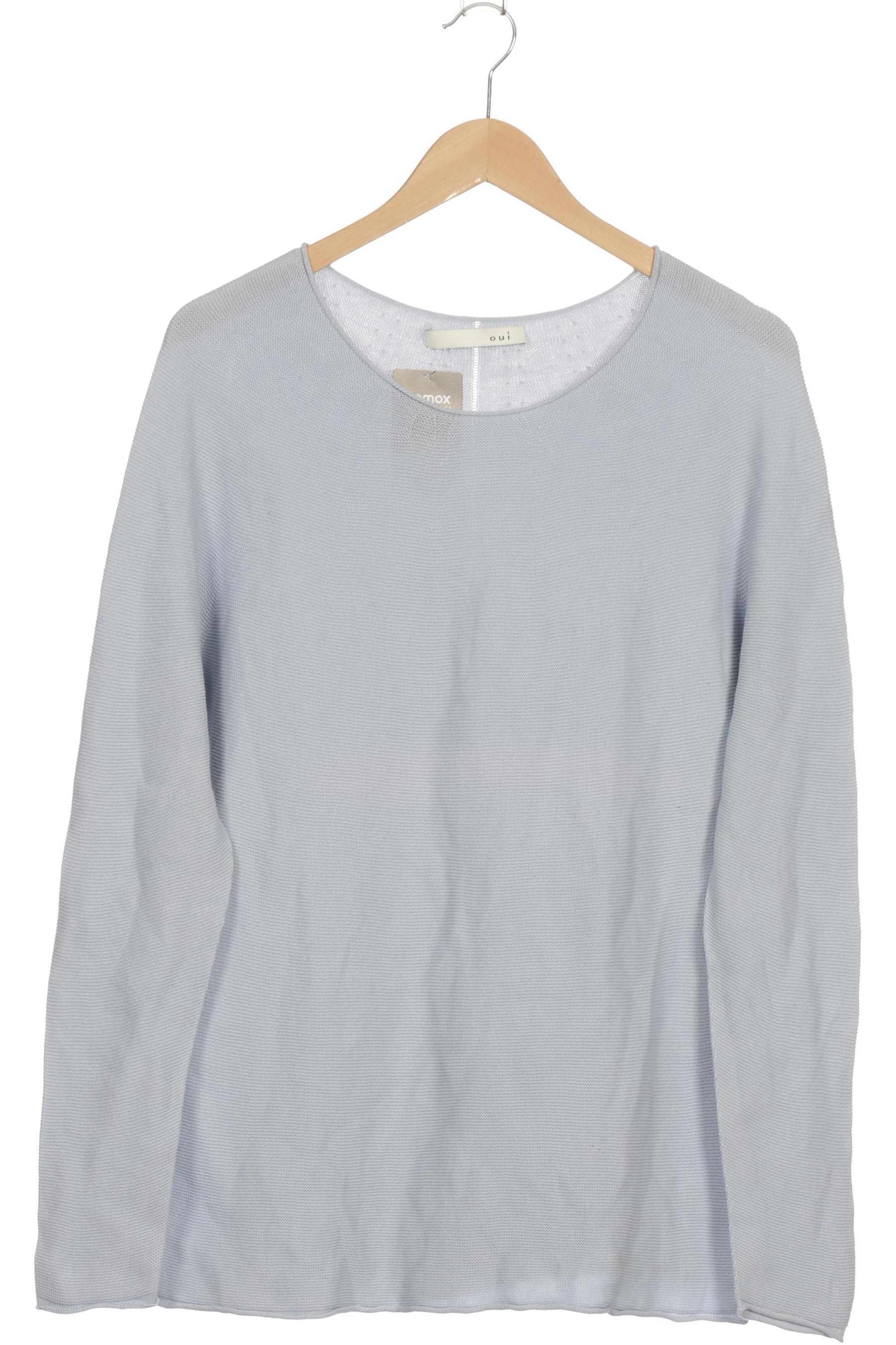 

Oui Damen Pullover, blau, Gr.