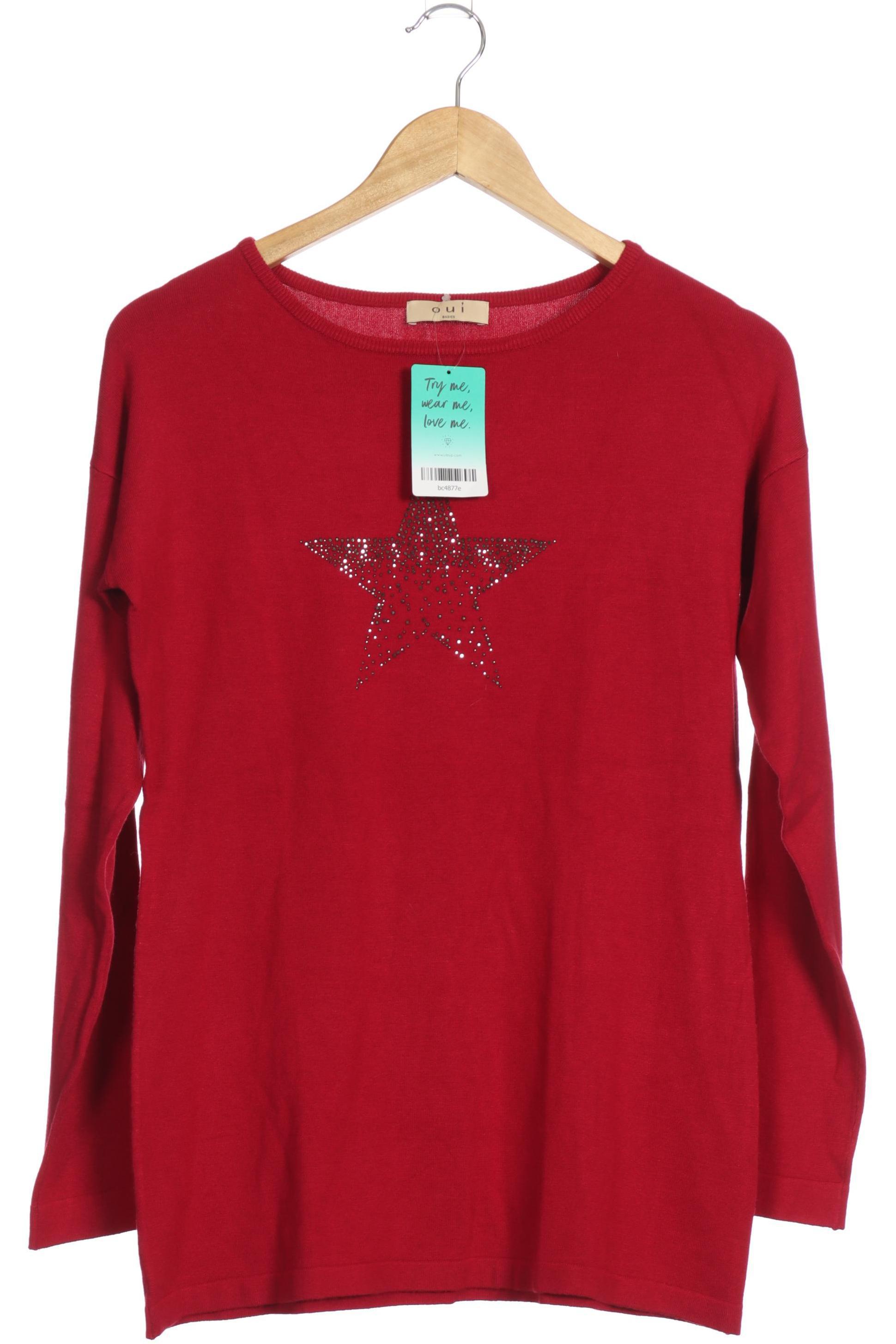 

Oui Damen Pullover, pink, Gr. 40