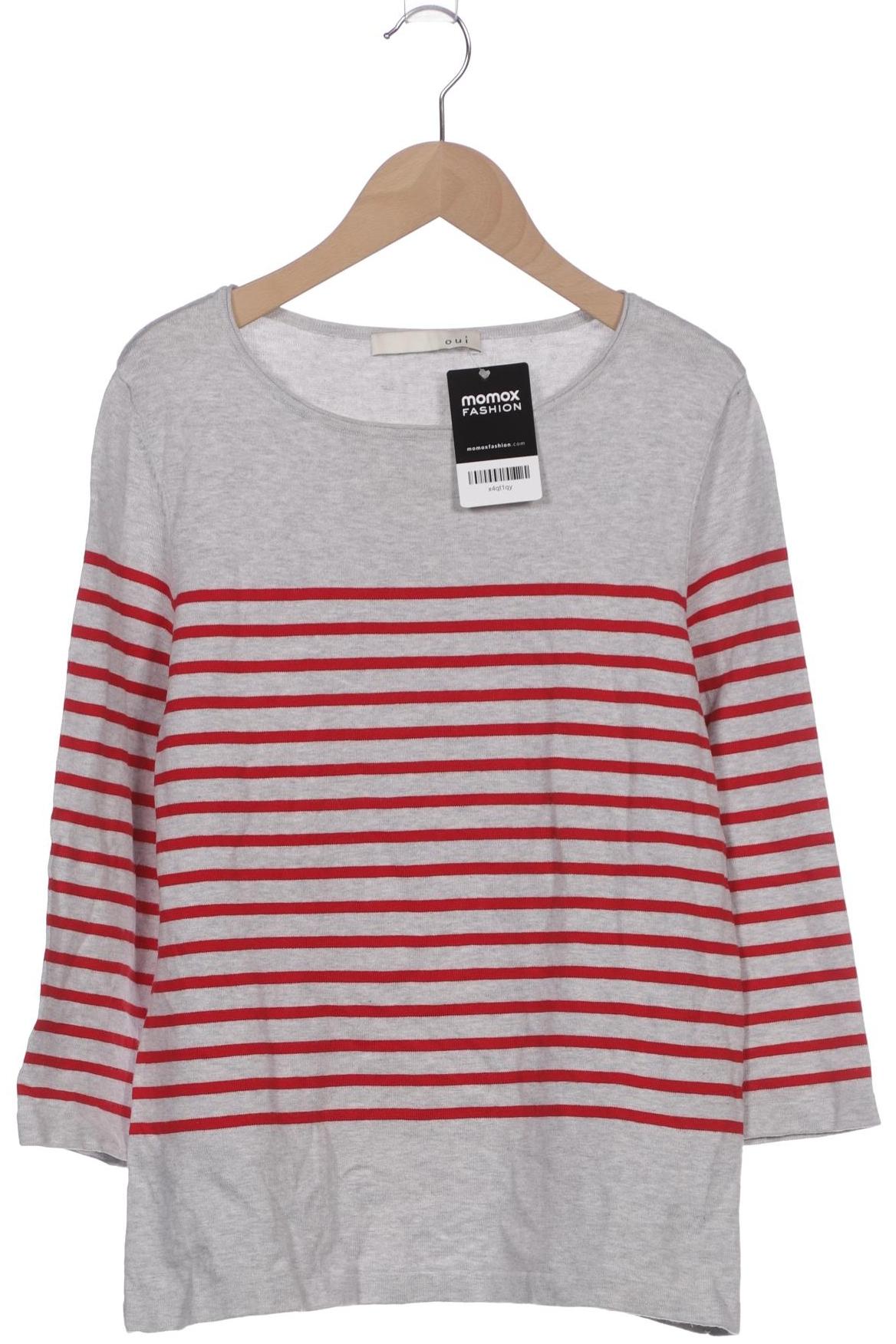 

Oui Damen Pullover, grau, Gr. 40