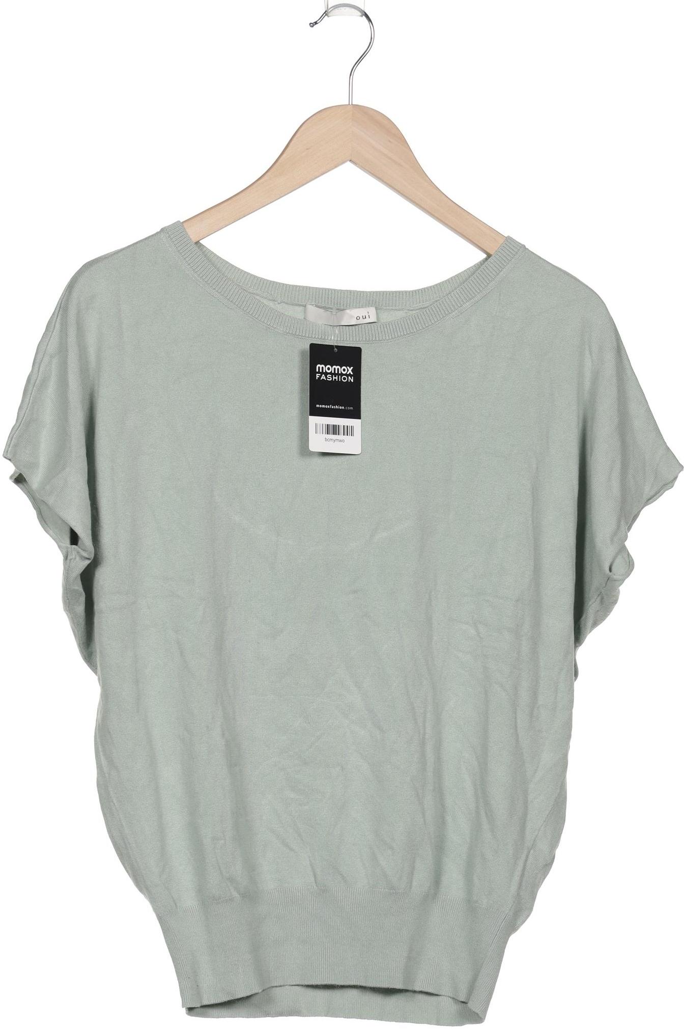 

Oui Damen Pullover, türkis, Gr. 38