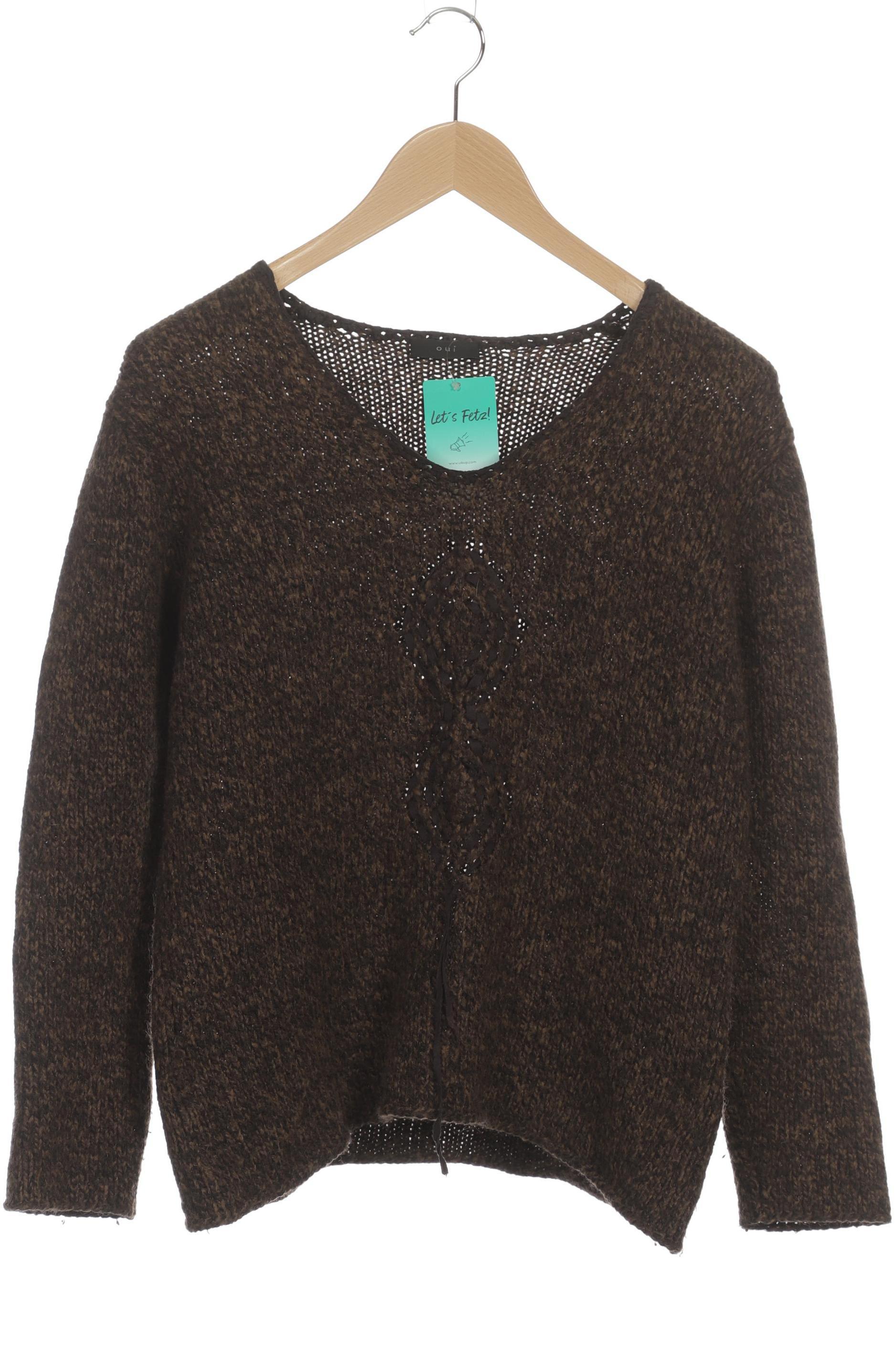 

Oui Damen Pullover, braun, Gr.