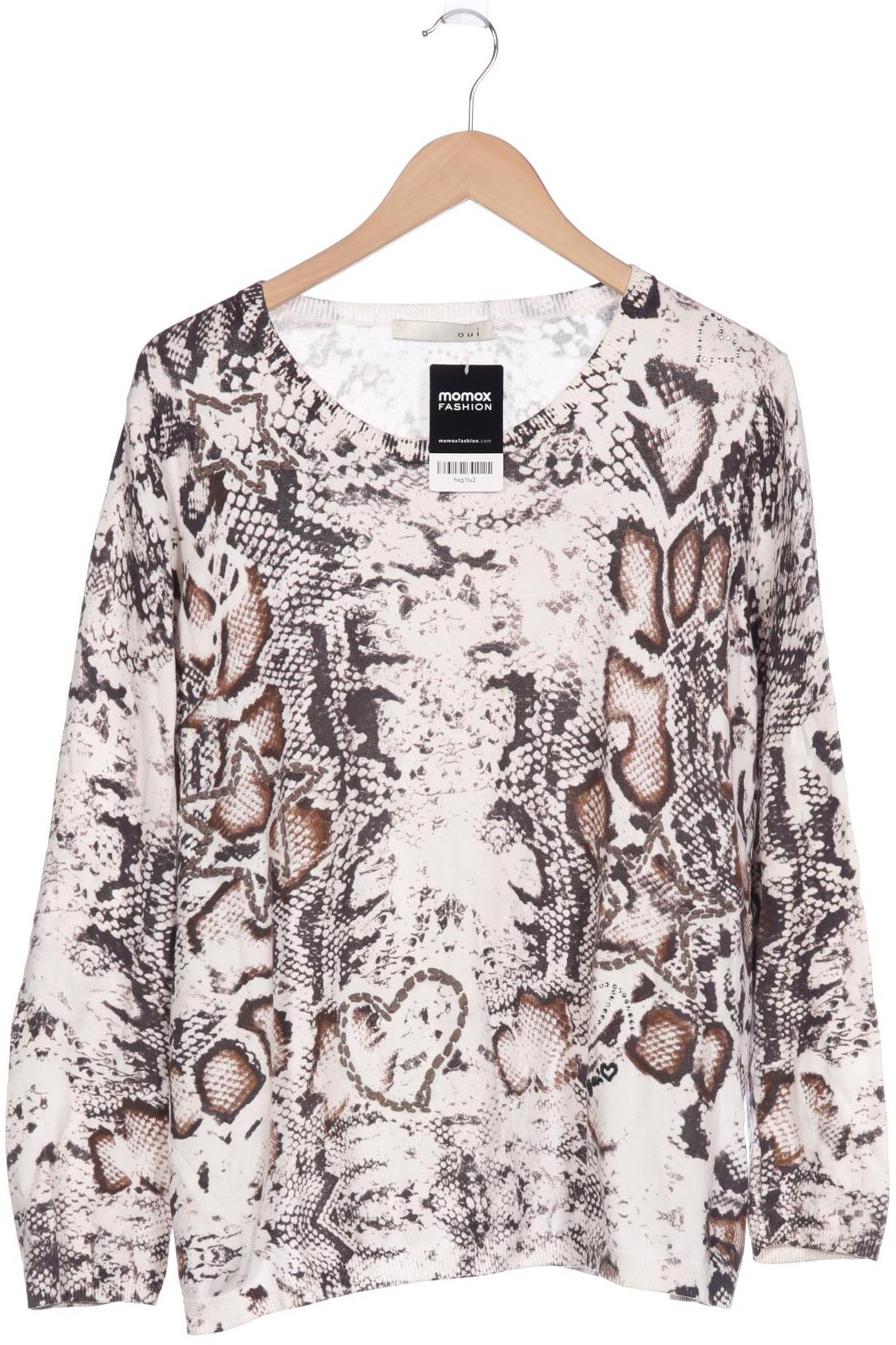 

Oui Damen Pullover, beige