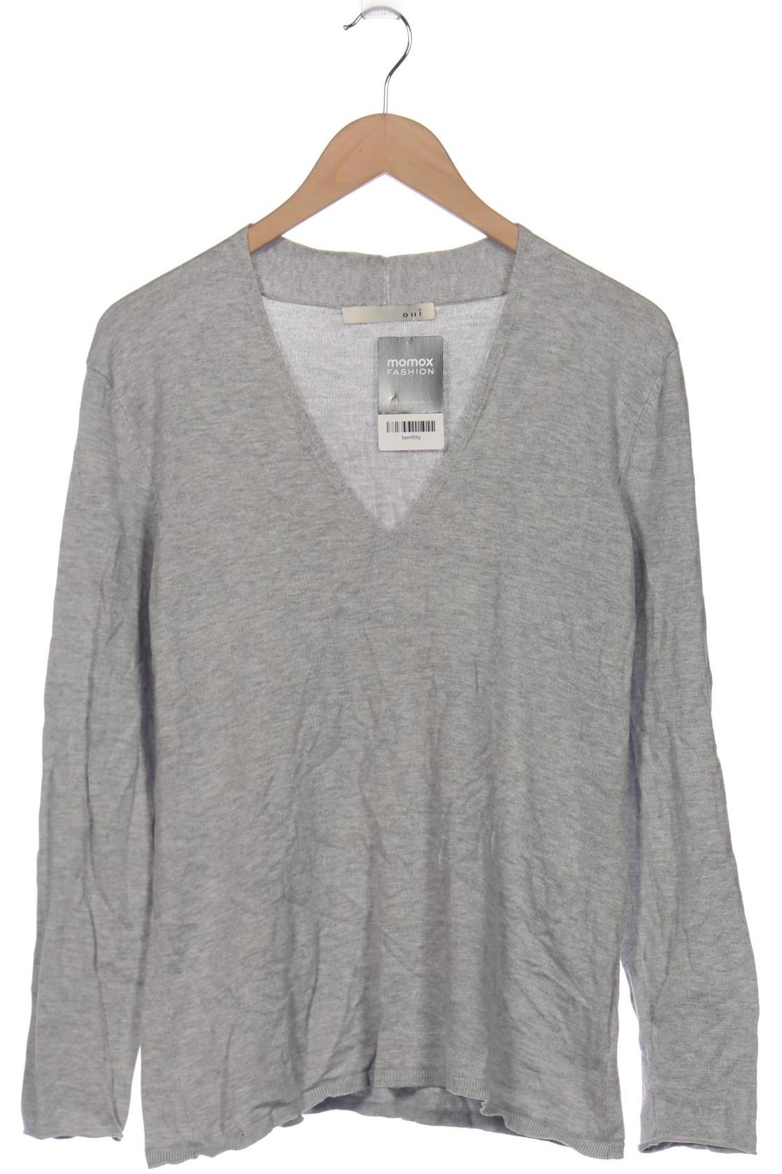

Oui Damen Pullover, grau, Gr. 40