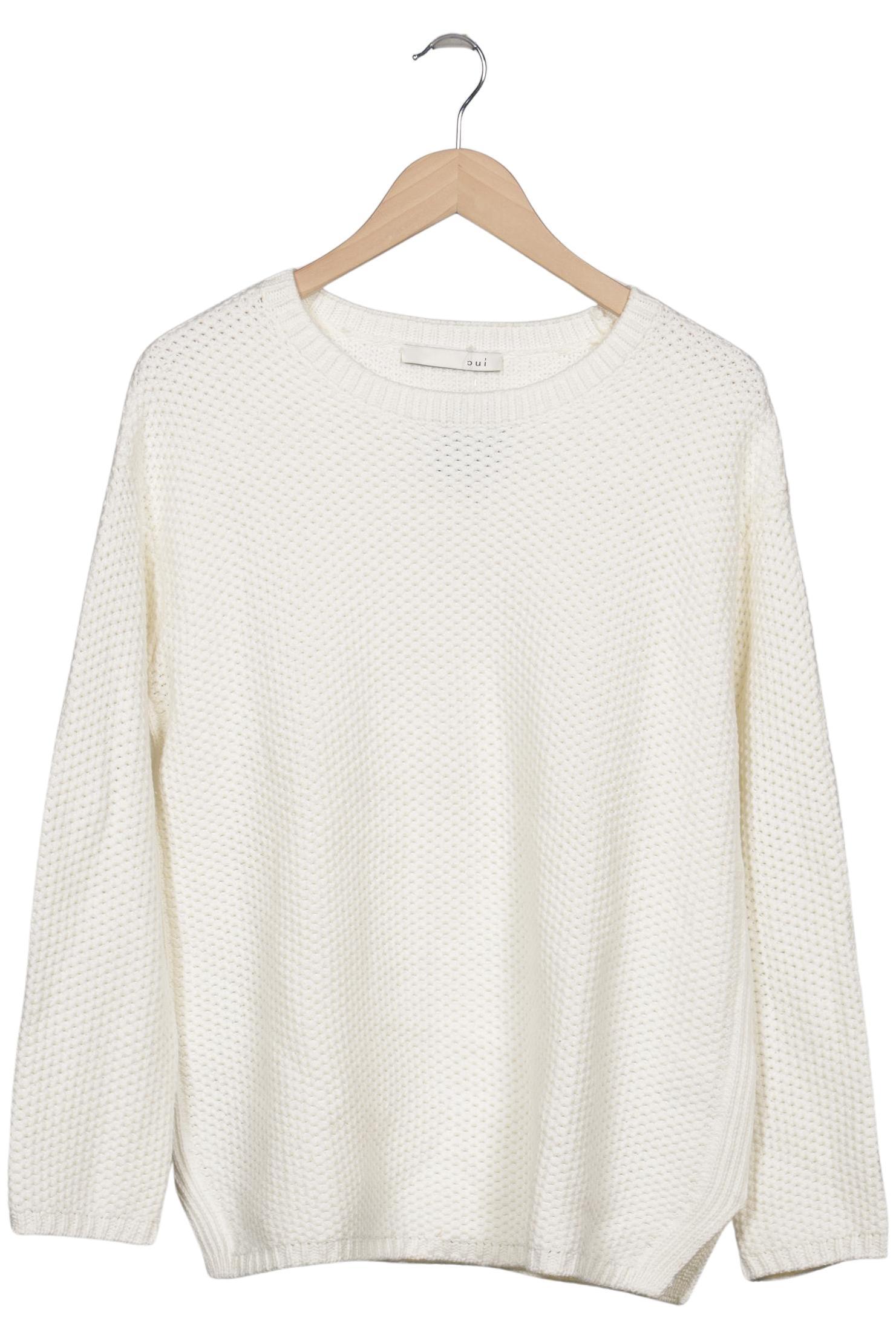 

Oui Damen Pullover, cremeweiß, Gr. 42