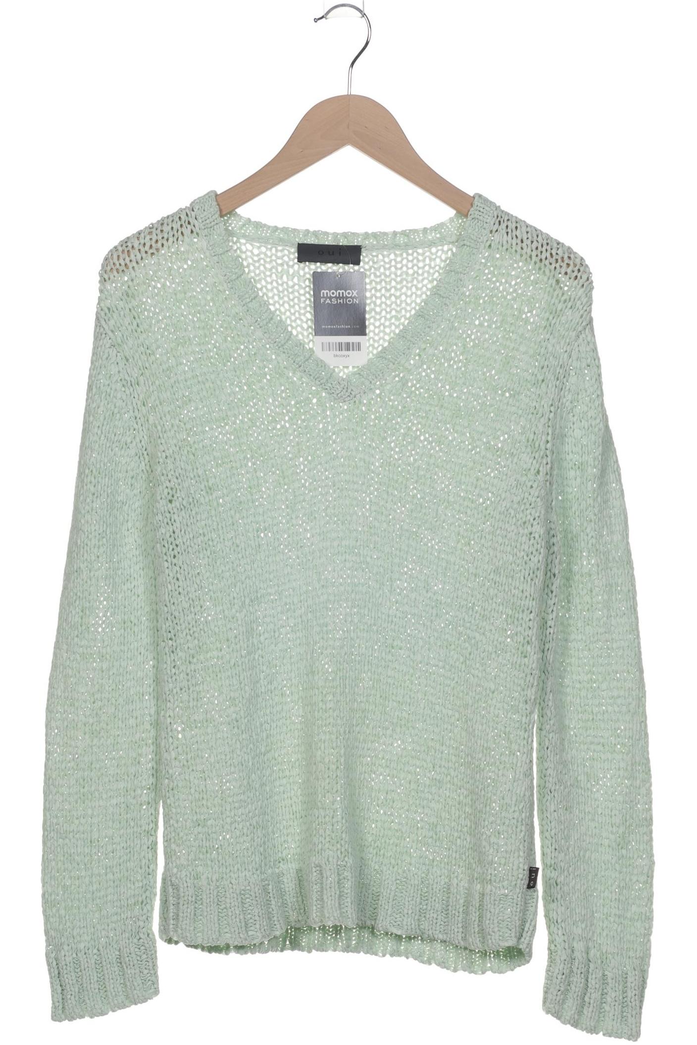 

Oui Damen Pullover, hellgrün, Gr. 42