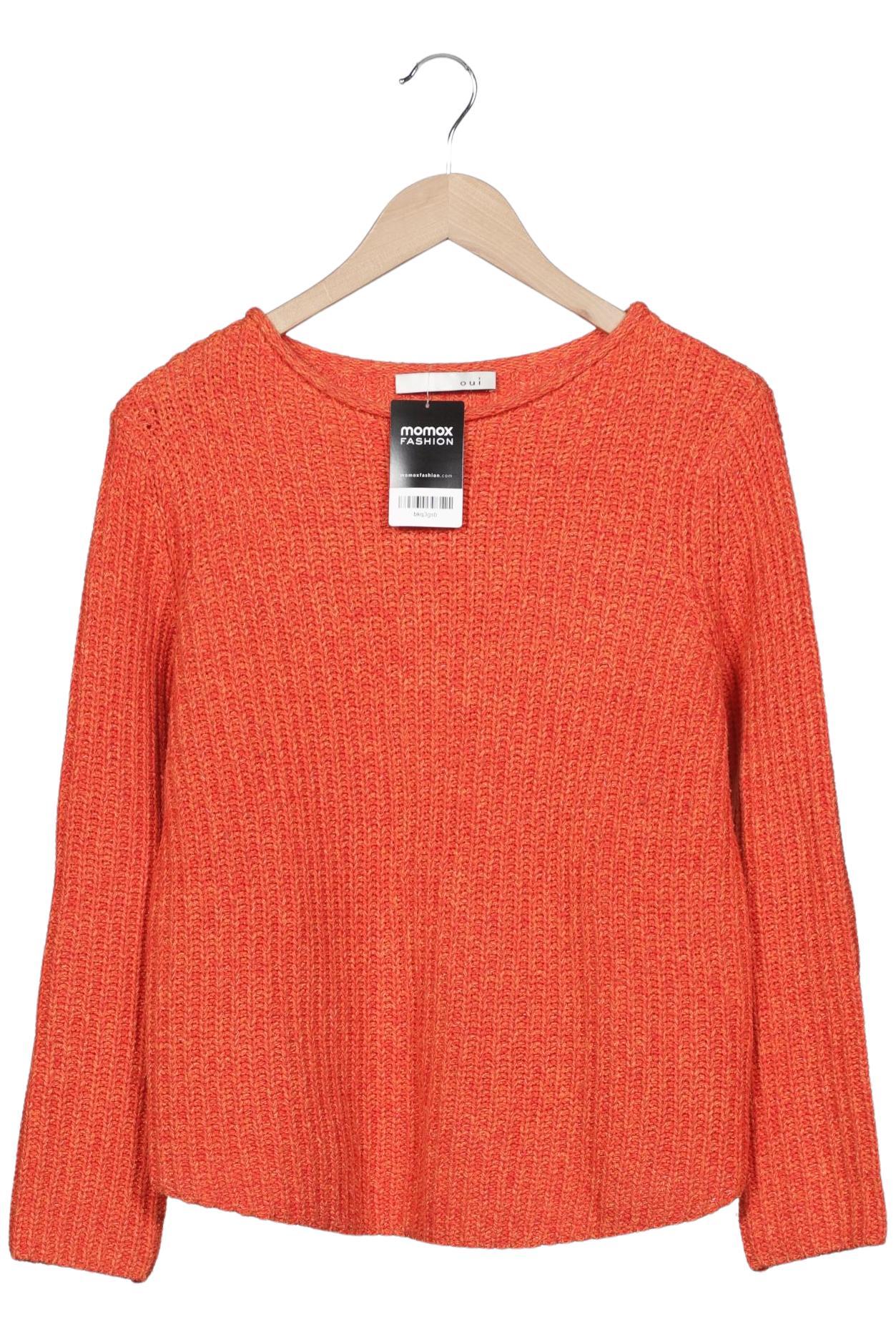 

Oui Damen Pullover, orange, Gr. 44