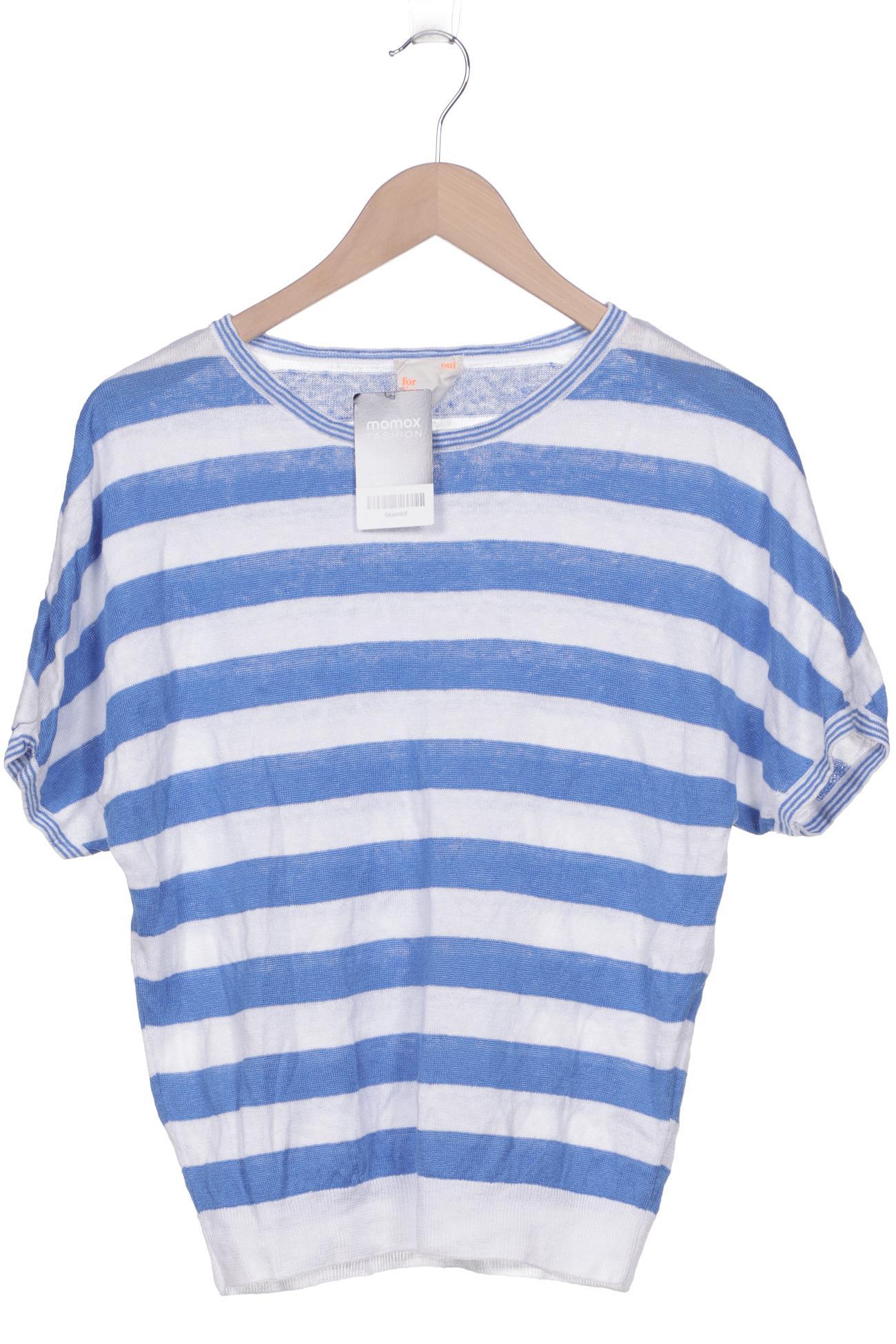 

Oui Damen Pullover, blau