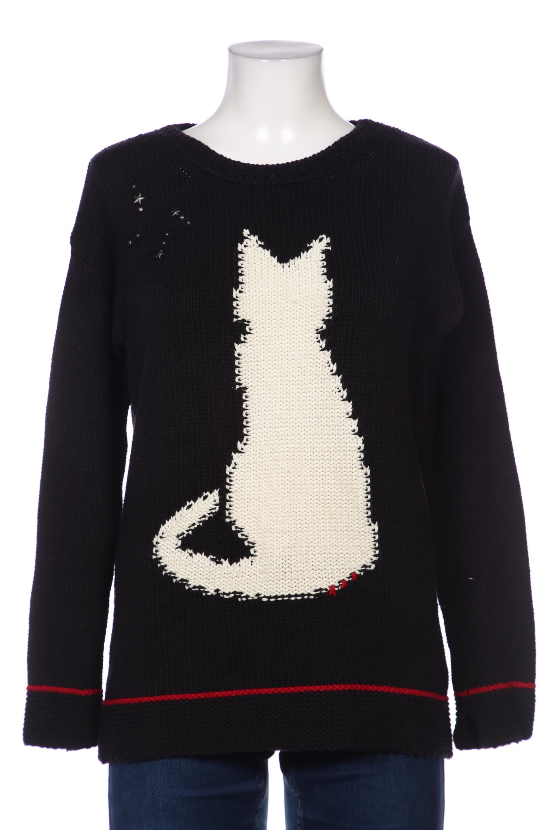 

Oui Damen Pullover, schwarz, Gr. 40