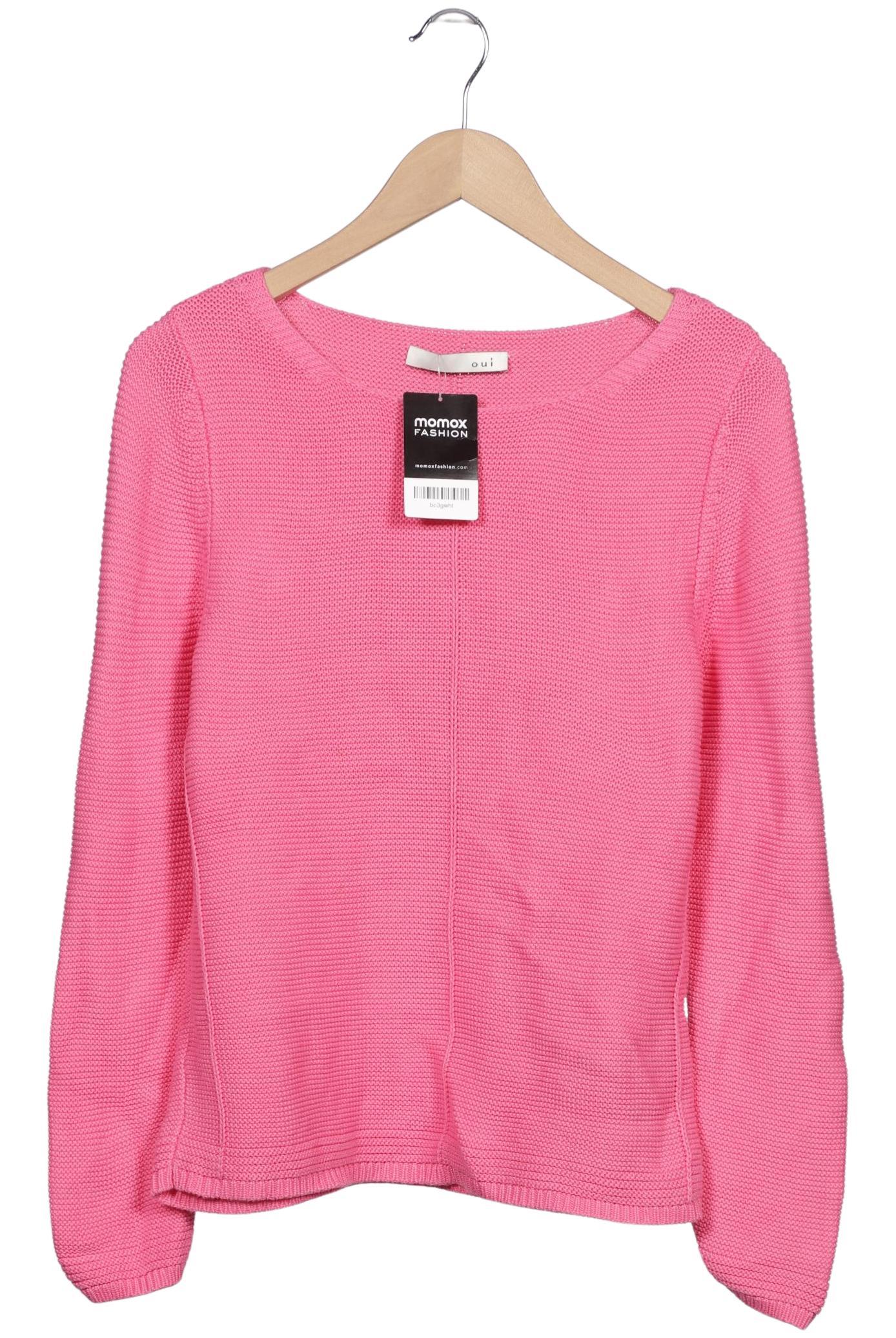 

Oui Damen Pullover, pink, Gr. 38