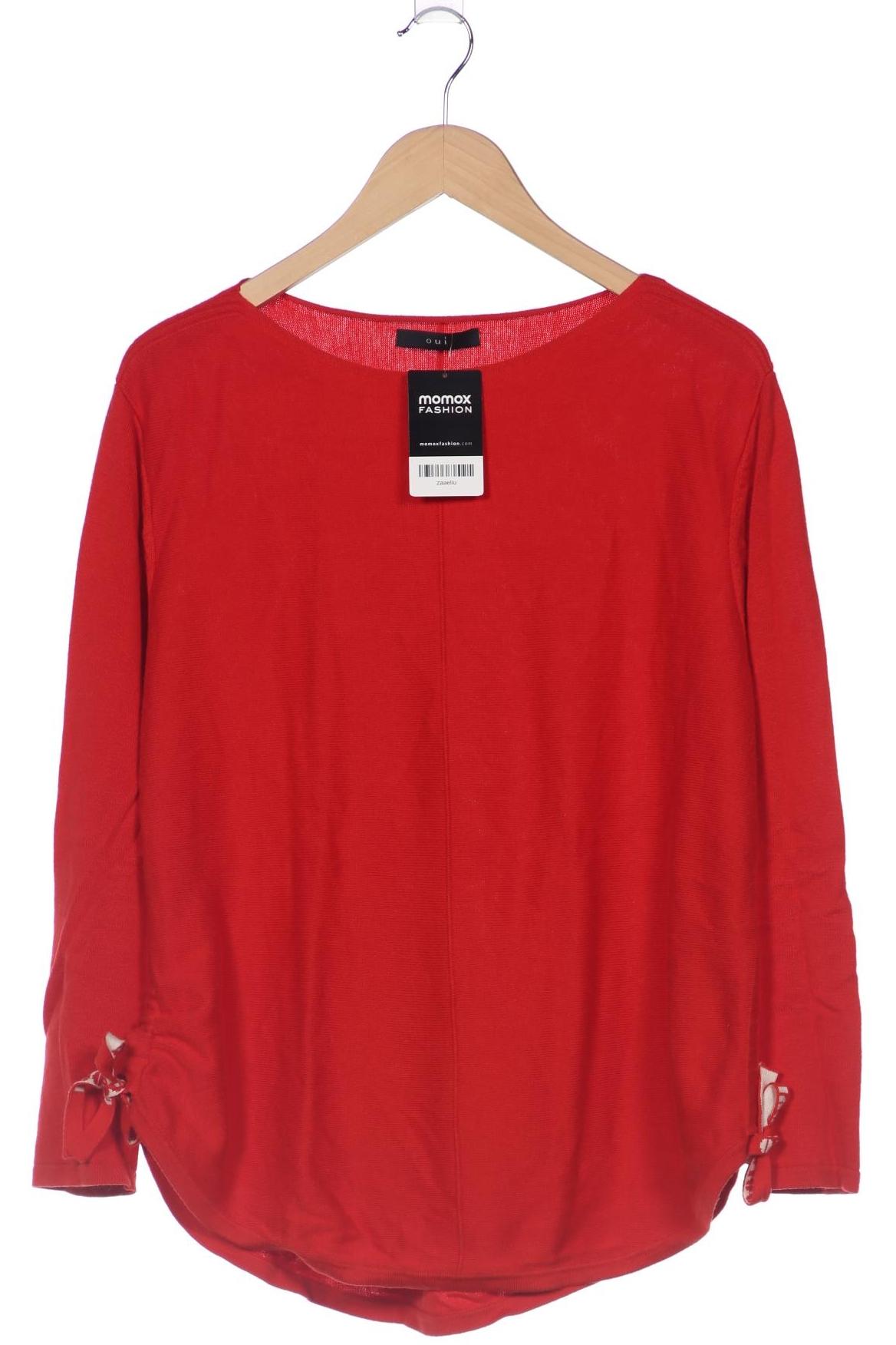 

Oui Damen Pullover, rot, Gr. 42