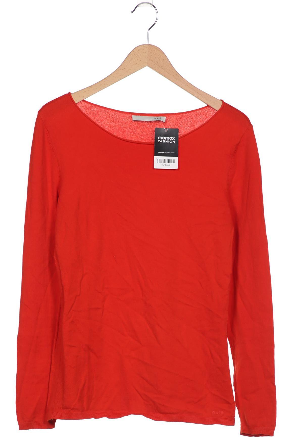 

Oui Damen Pullover, orange, Gr. 38