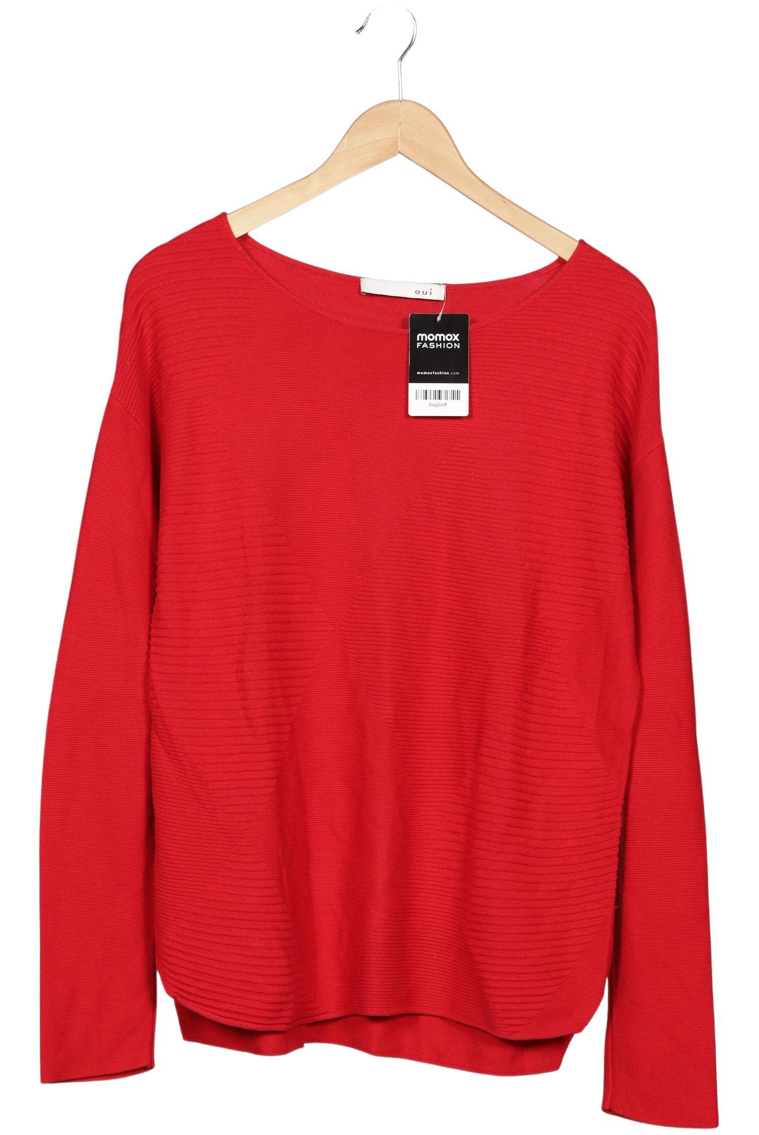 

Oui Damen Pullover, rot, Gr. 40