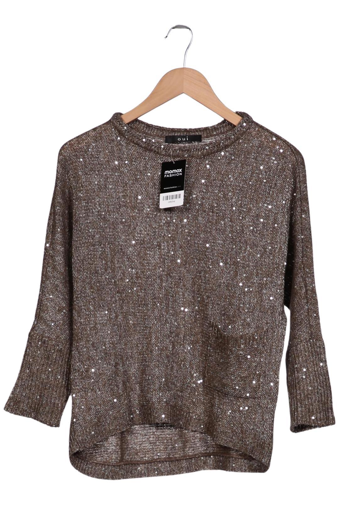 

Oui Damen Pullover, braun, Gr. 40