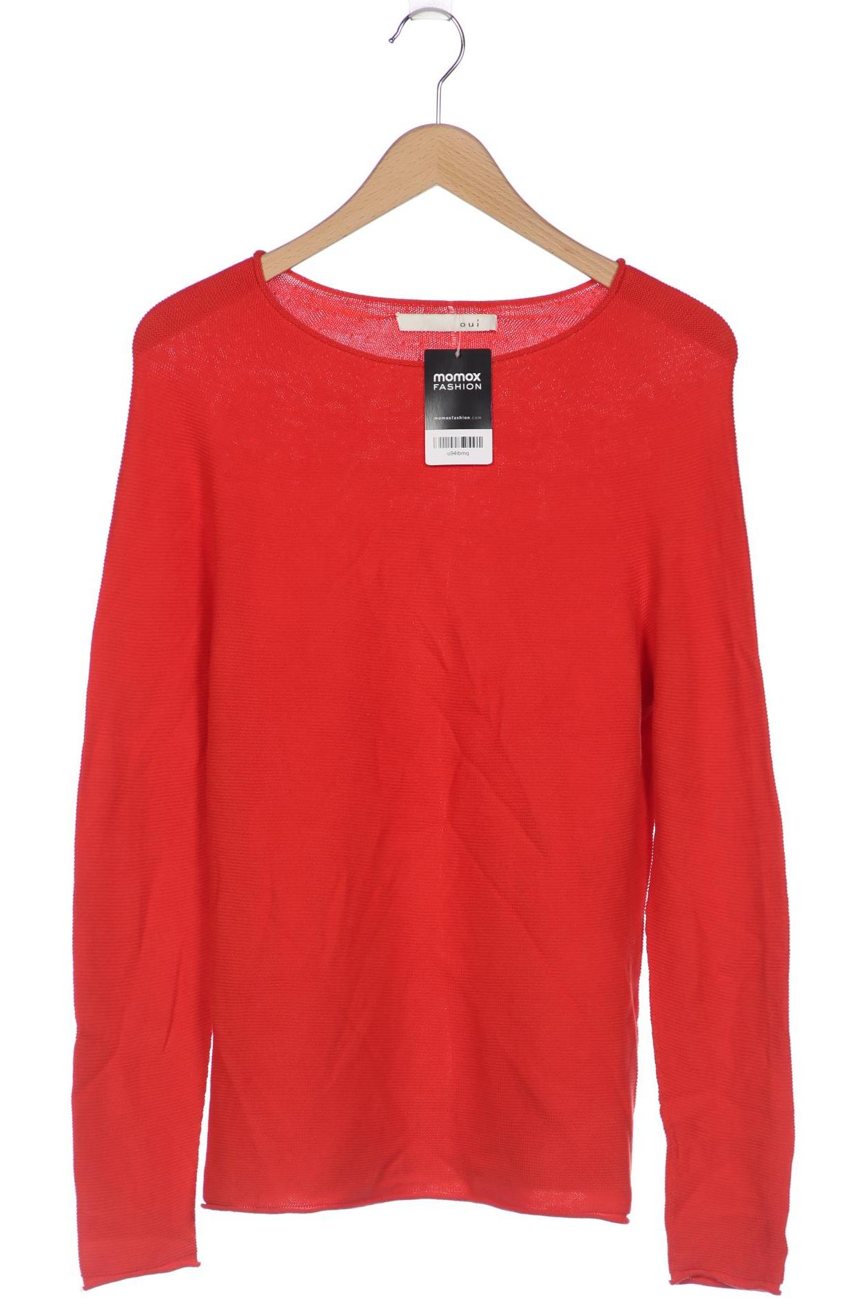 

Oui Damen Pullover, rot, Gr. 34