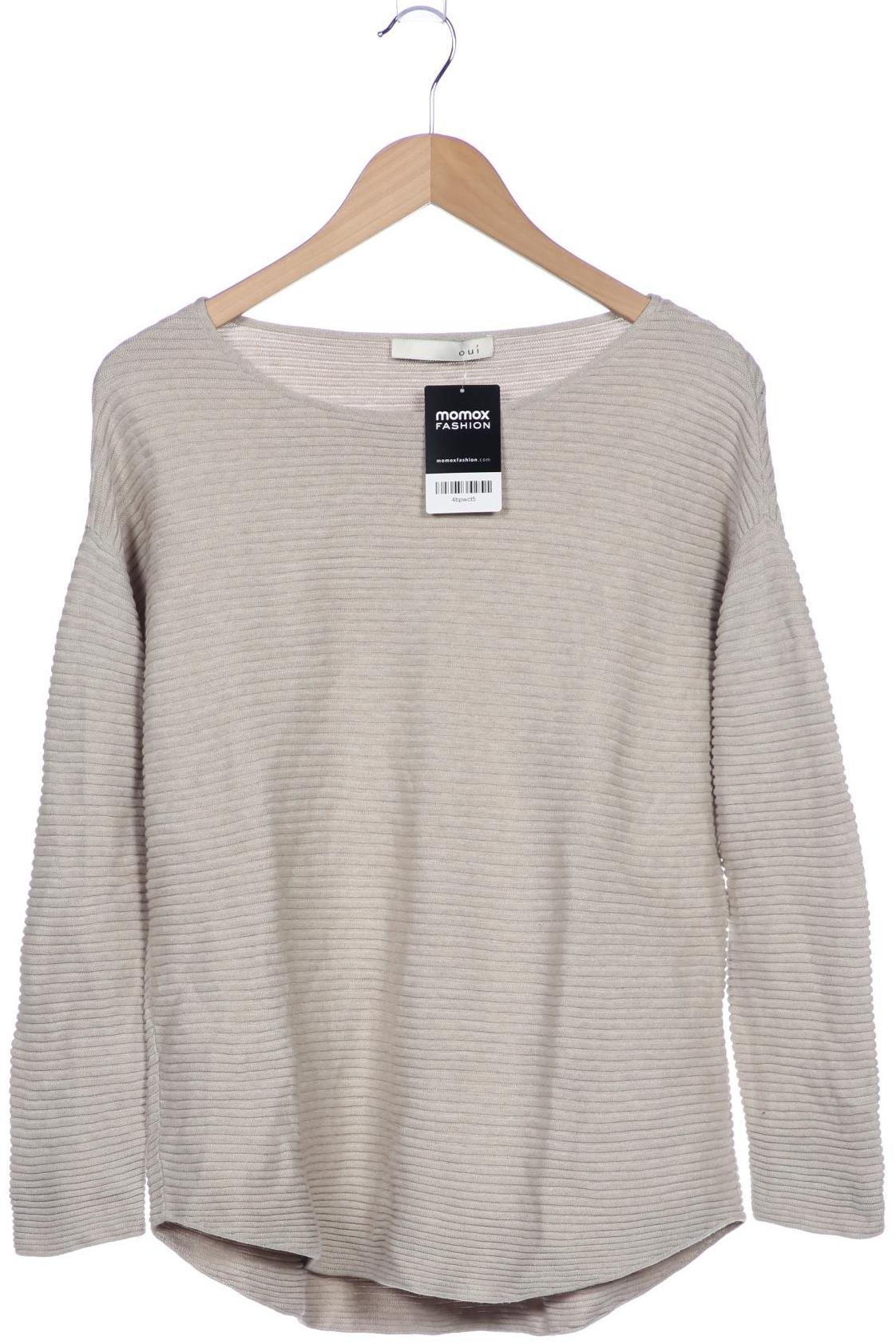 

Oui Damen Pullover, beige, Gr. 40