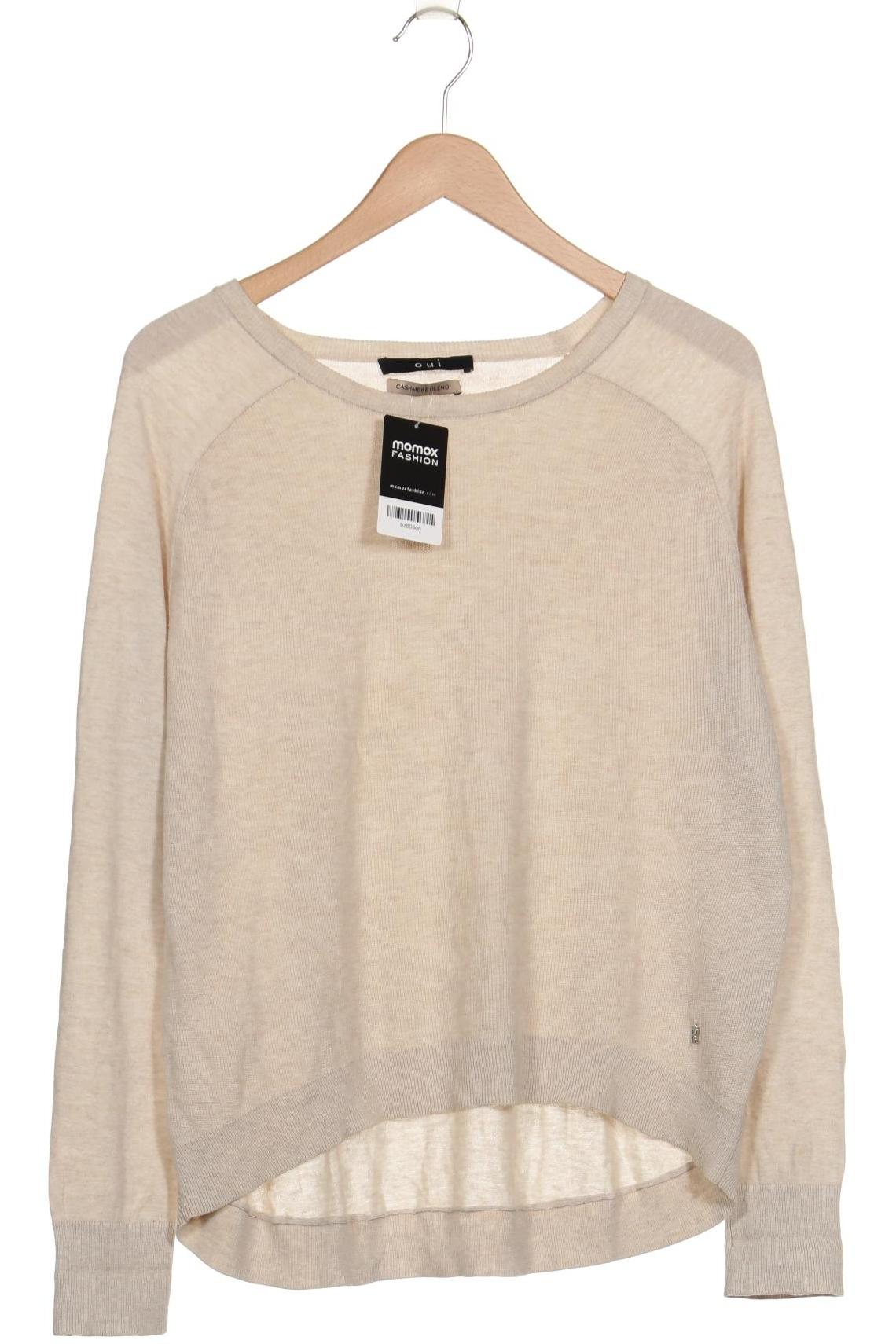 

Oui Damen Pullover, beige, Gr. 44