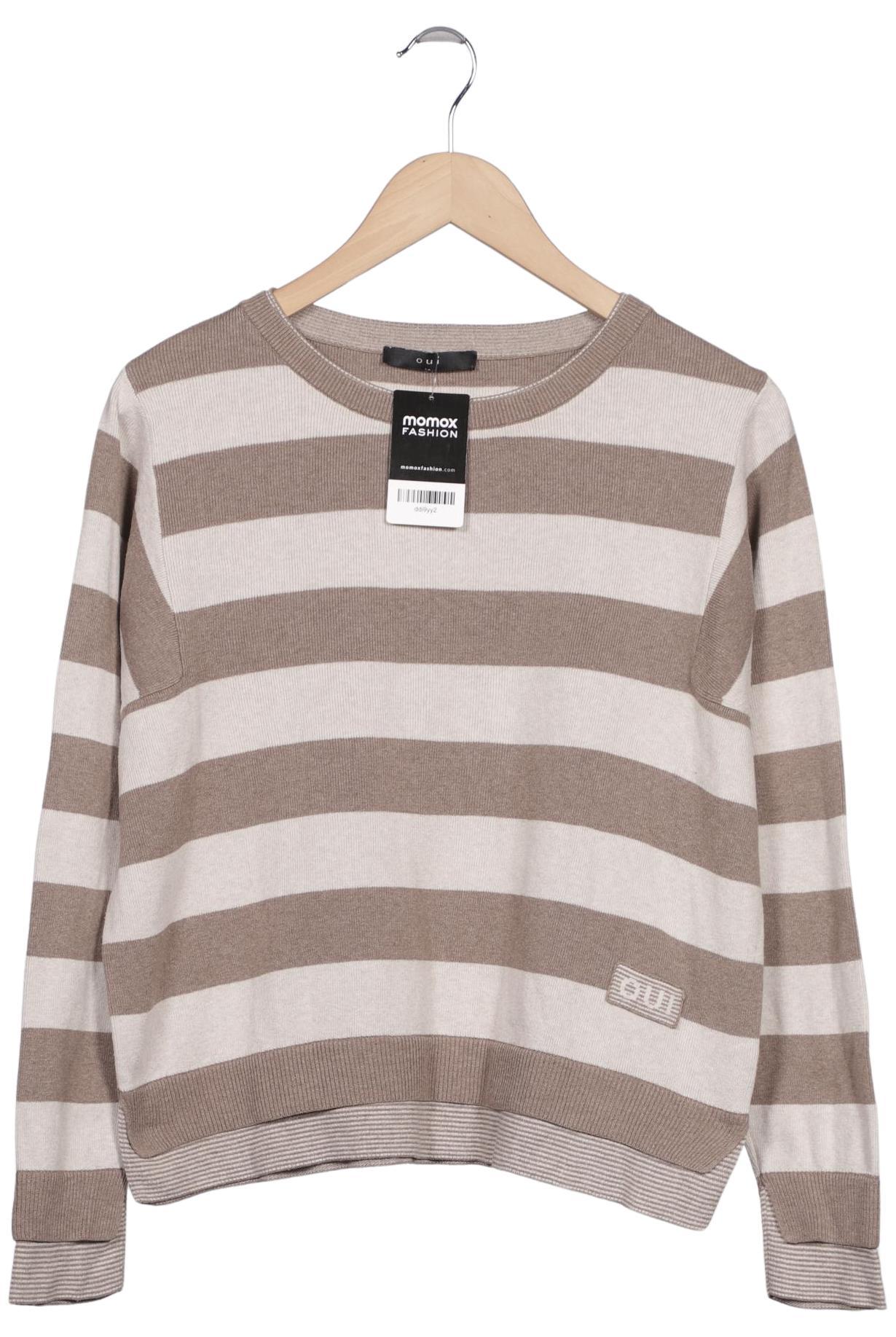 

Oui Damen Pullover, beige, Gr. 36