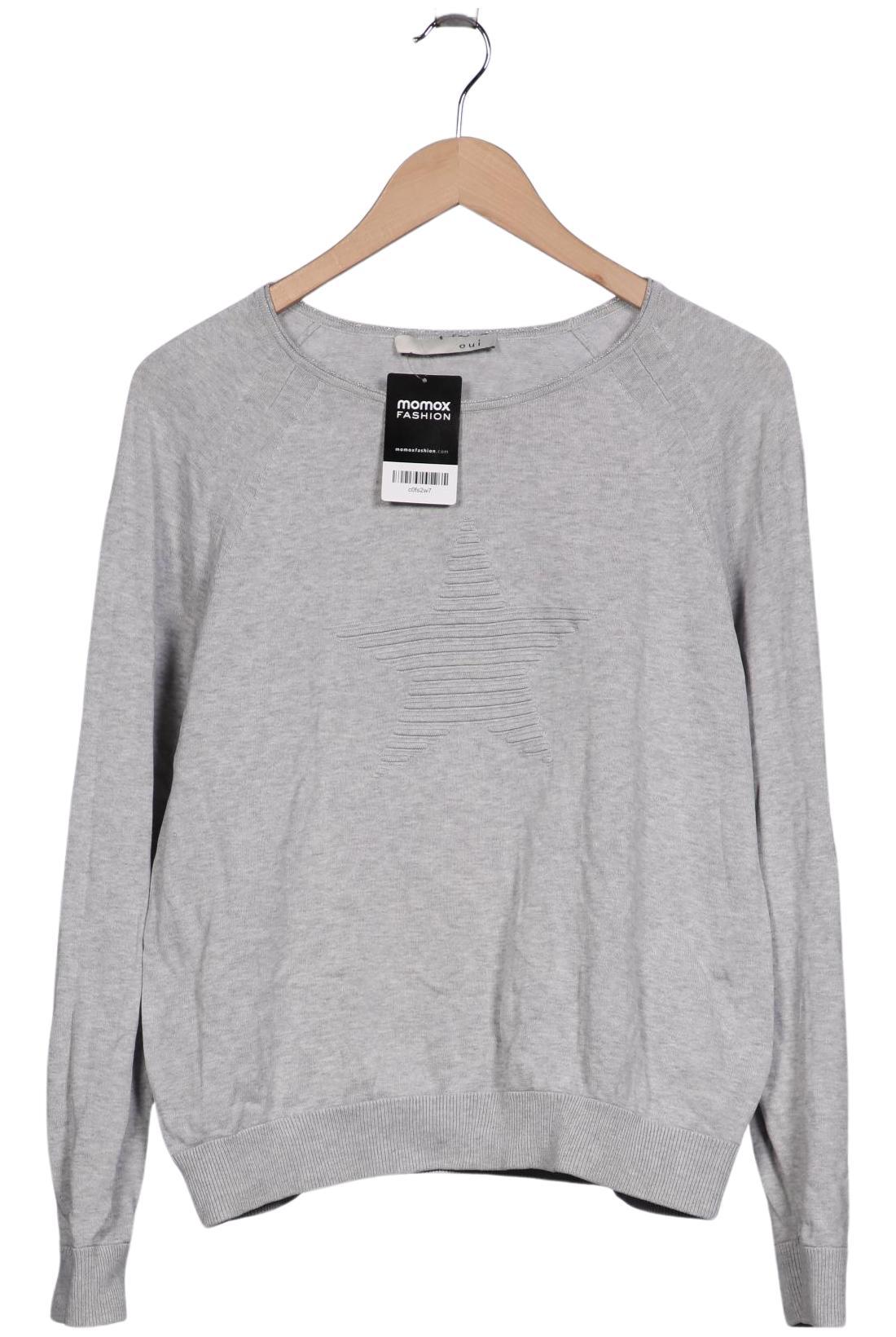 

Oui Damen Pullover, grau, Gr. 40