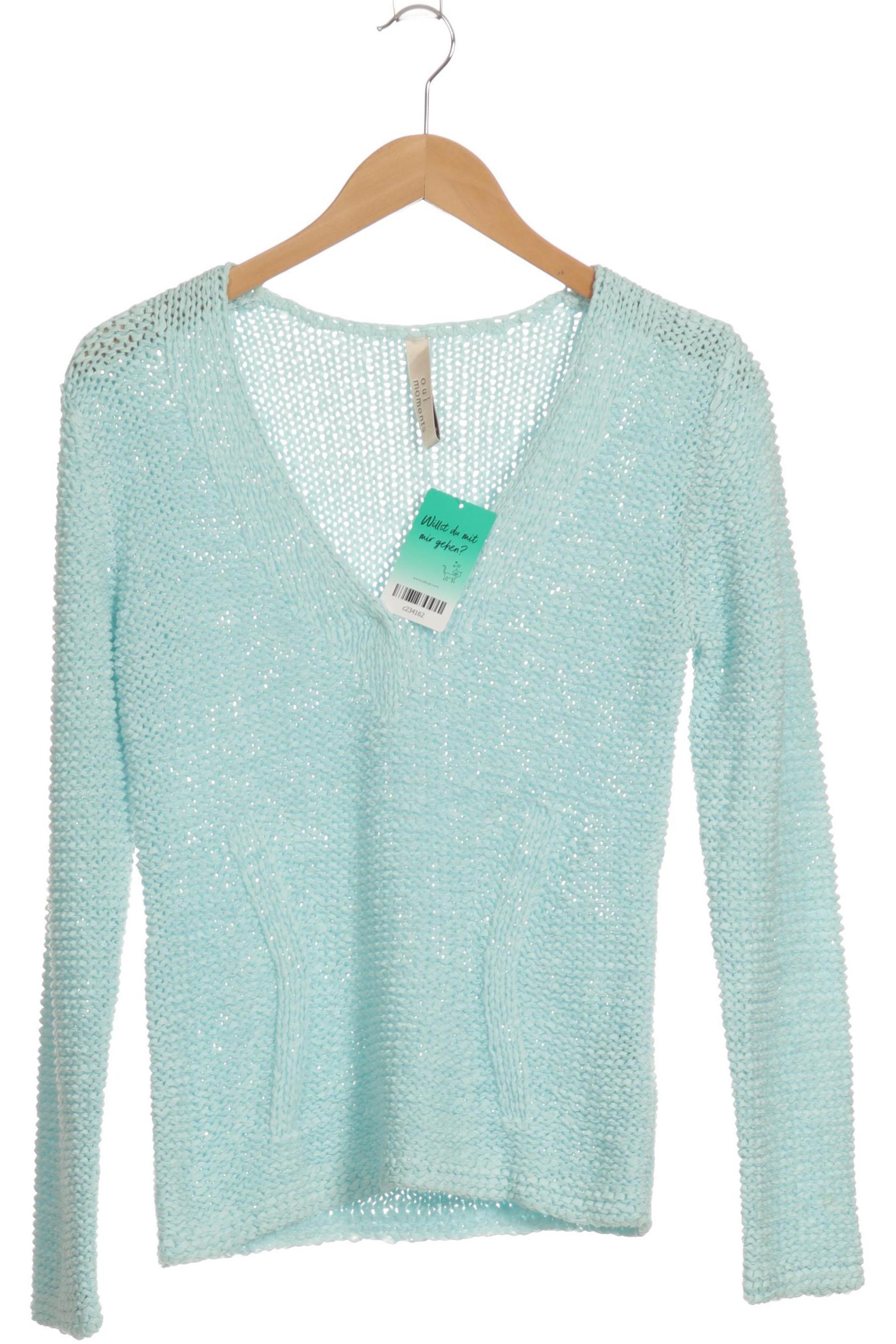 

Oui Damen Pullover, blau, Gr. 38