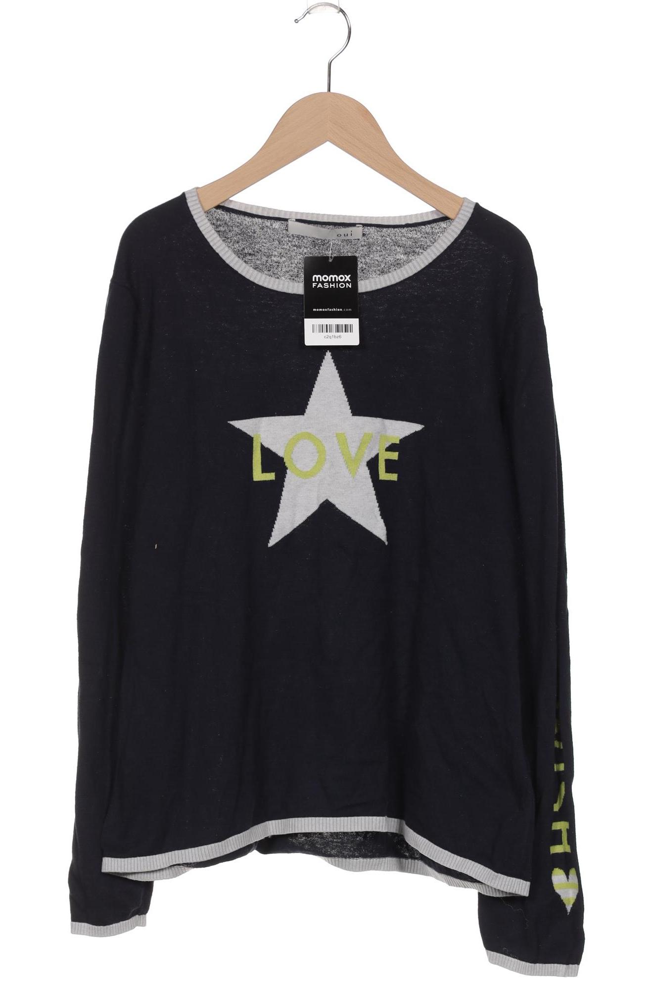 

Oui Damen Pullover, marineblau, Gr. 44