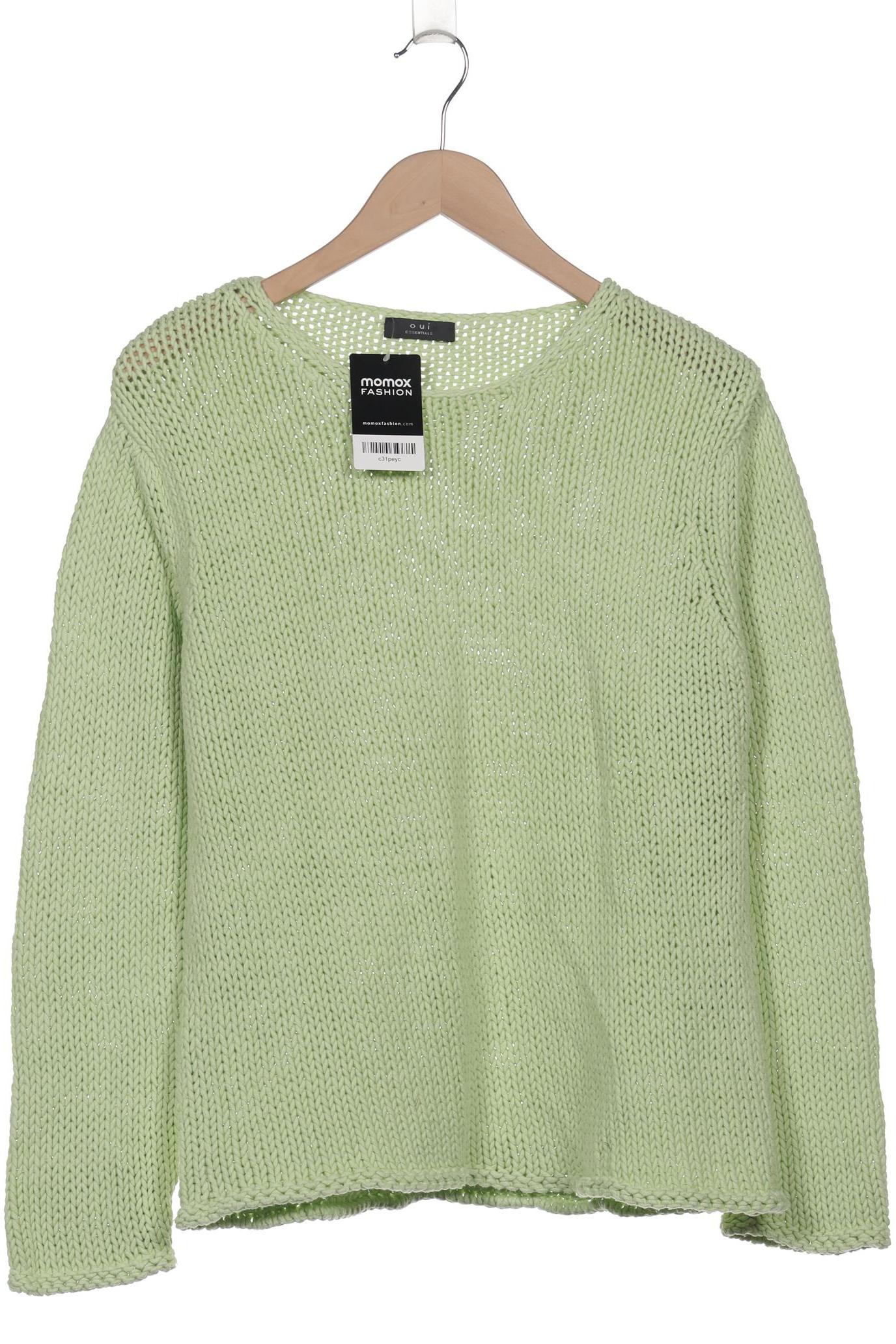 

Oui Damen Pullover, hellgrün, Gr. 46