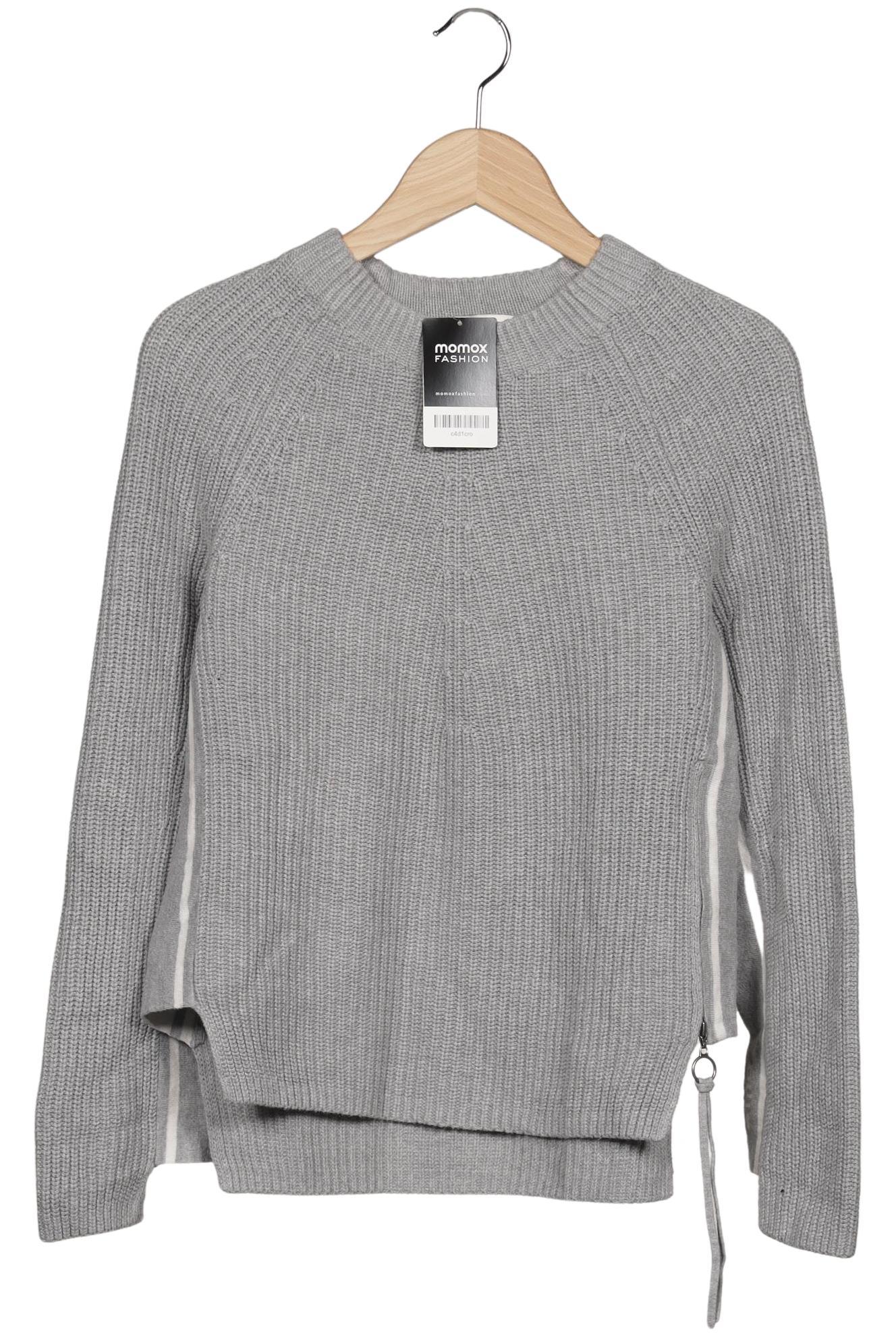 

Oui Damen Pullover, grau, Gr. 34