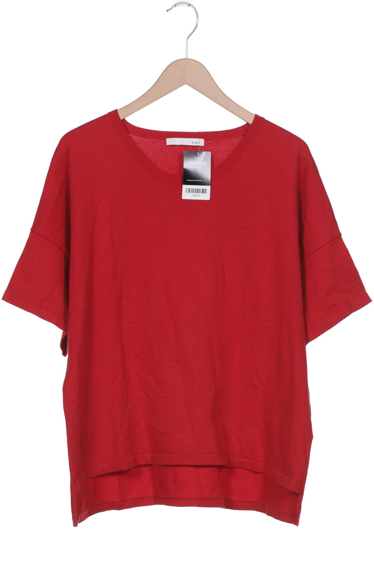 

Oui Damen Pullover, rot