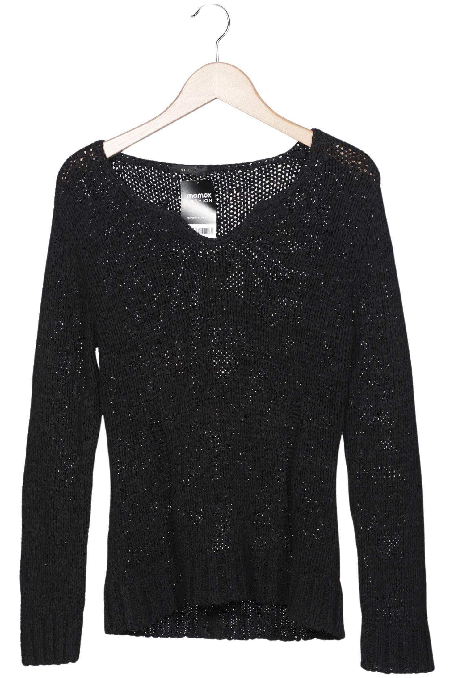 

Oui Damen Pullover, schwarz, Gr. 38