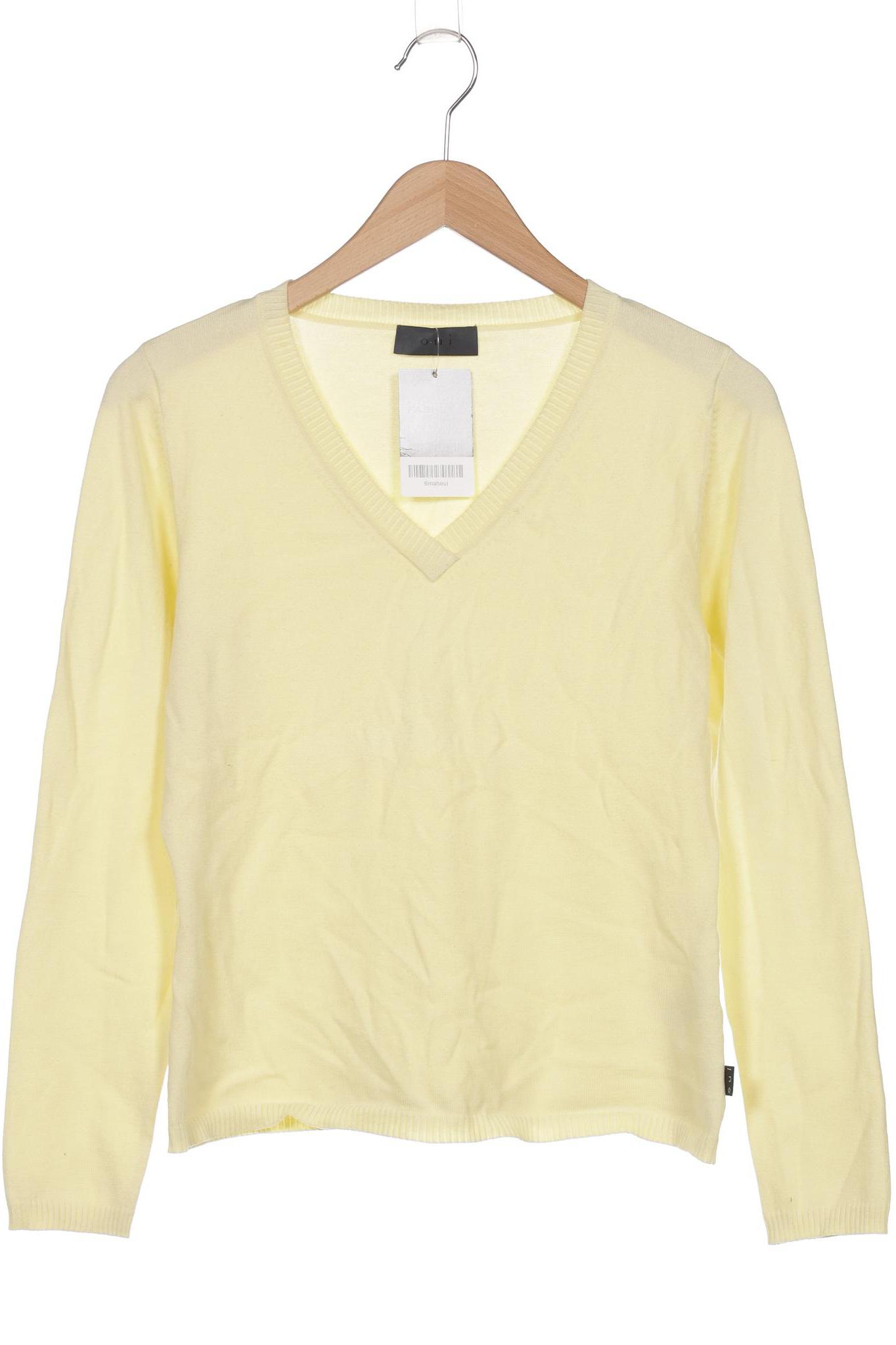 

Oui Damen Pullover, gelb, Gr. 40